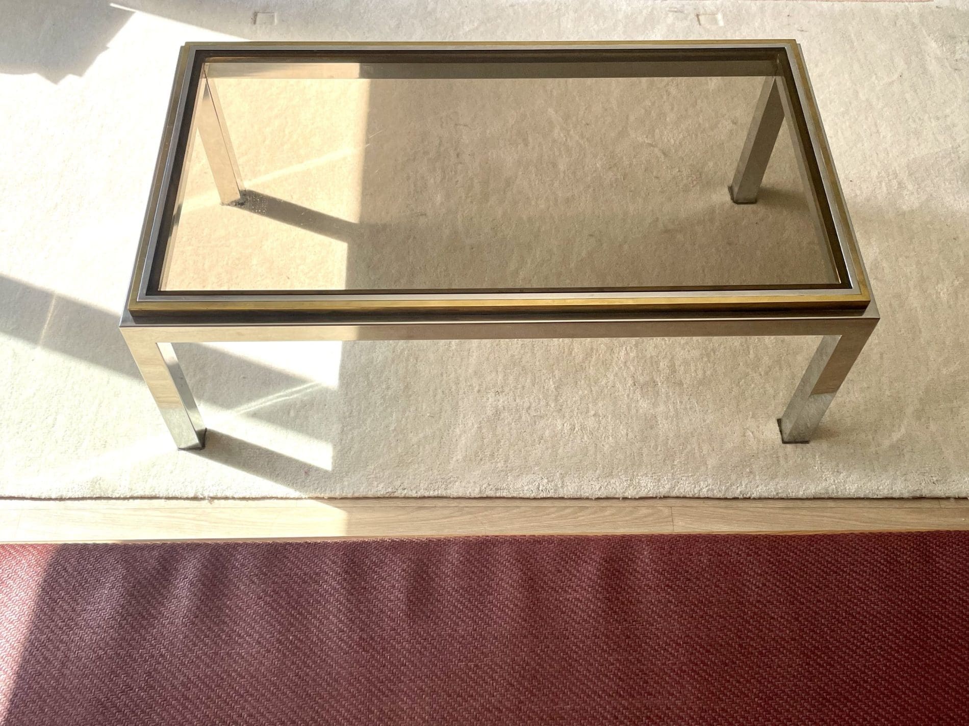 Table Basse « Flaminia » de Willy Rizzo – Occasion