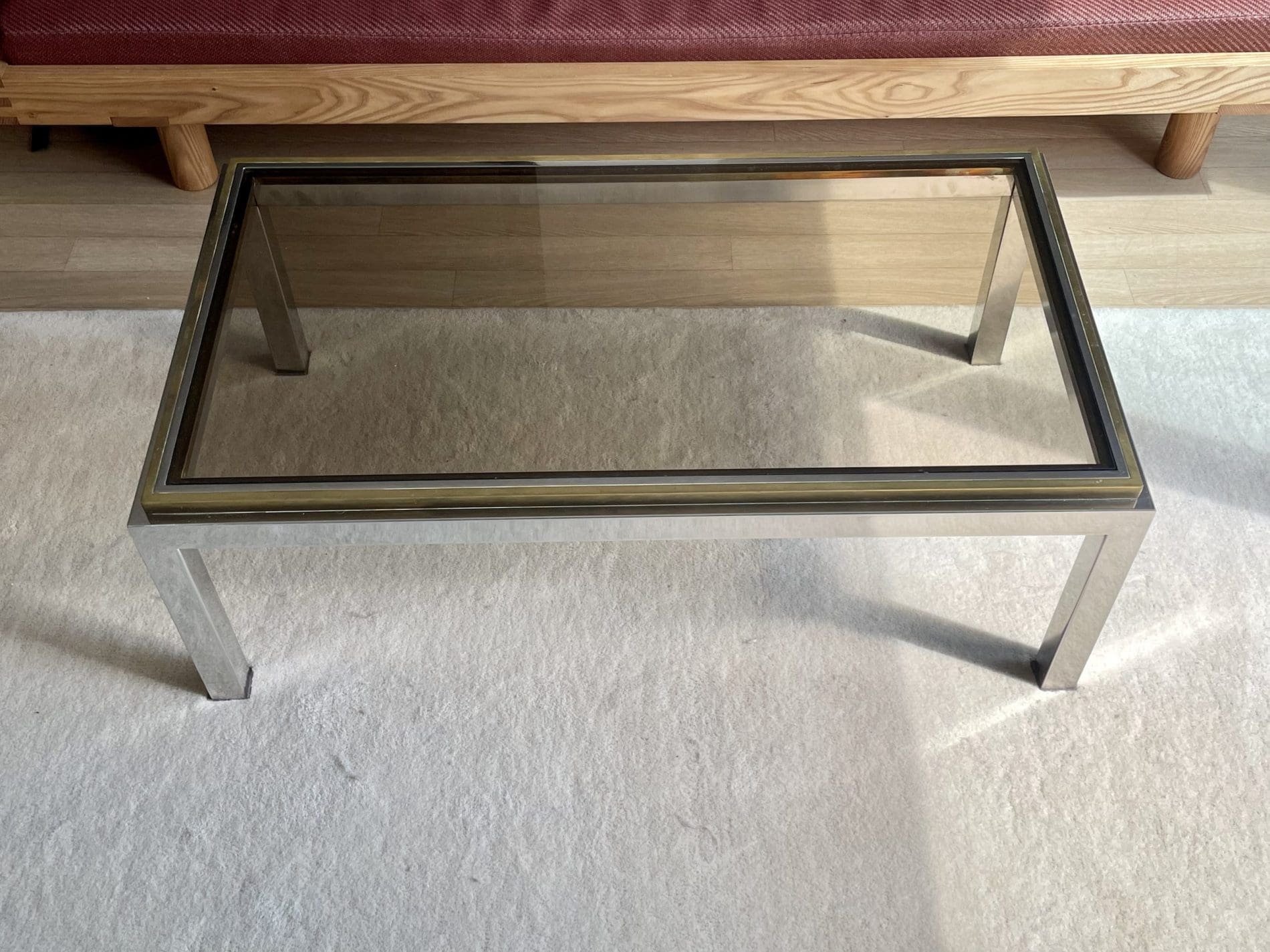Table Basse « Flaminia » de Willy Rizzo – Occasion