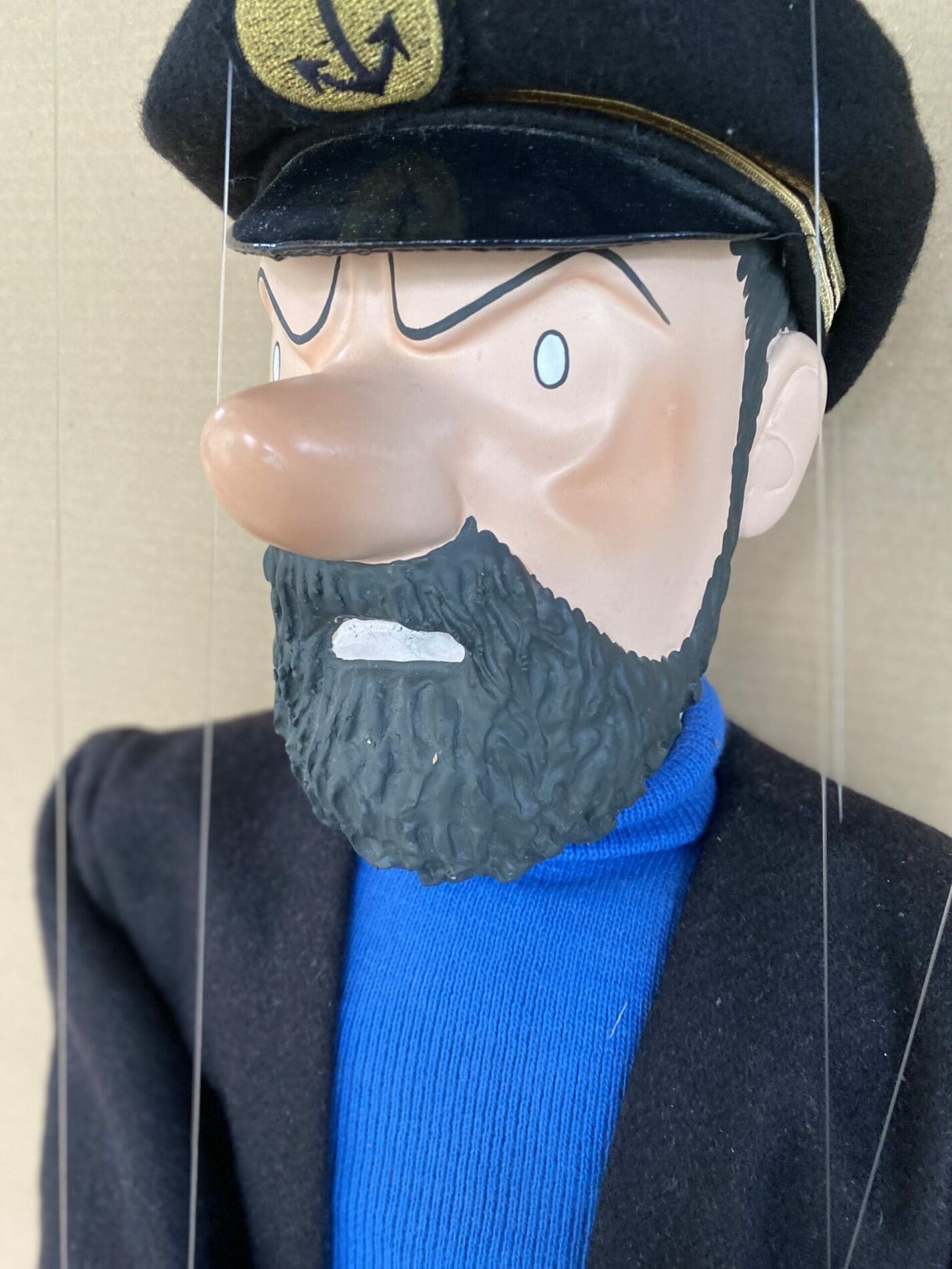Très rare Marionnette Capitaine Haddock – Leblon Delienne