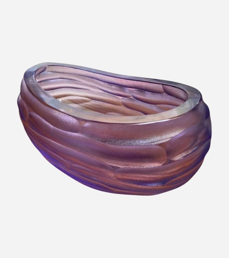 Vide-Poche Formia en Verre de Murano – Signé et Authentique, Circa 1980