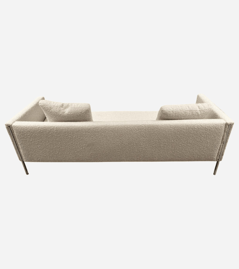 Canapé Pierre Paulin modèle 442 en bouclette écrue – Icône du design des années 60