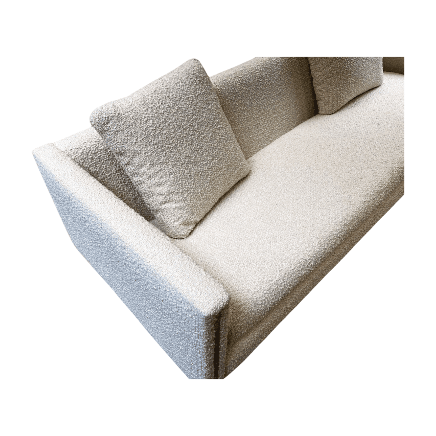 Canapé Pierre Paulin modèle 442 en bouclette écrue – Icône du design des années 60