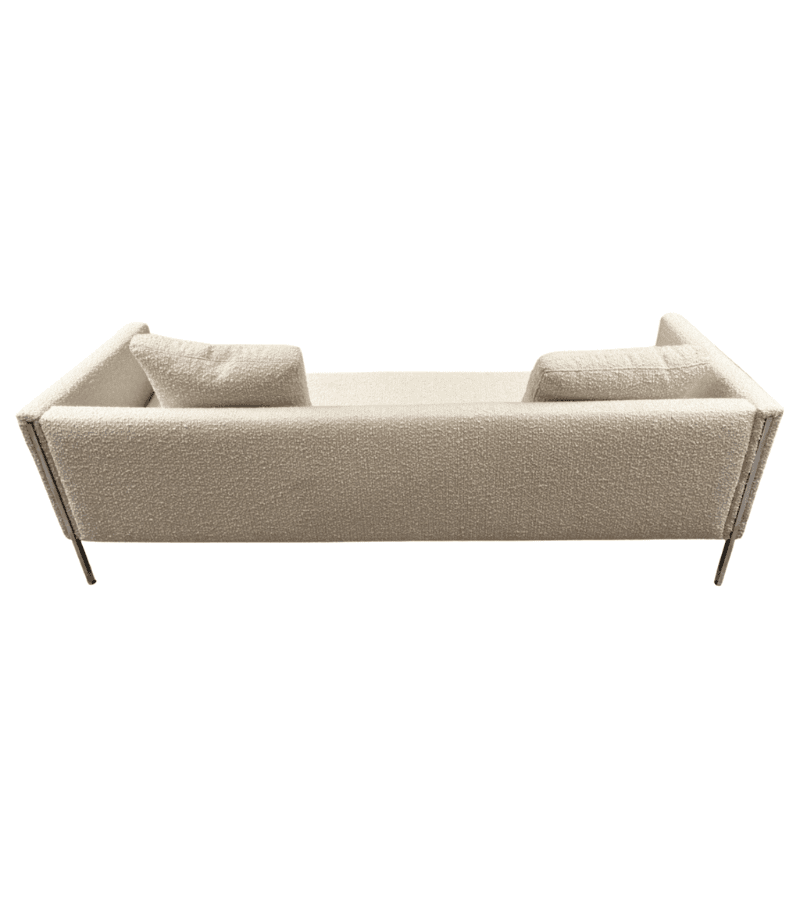 Canapé Pierre Paulin modèle 442 en bouclette écrue – Icône du design des années 60