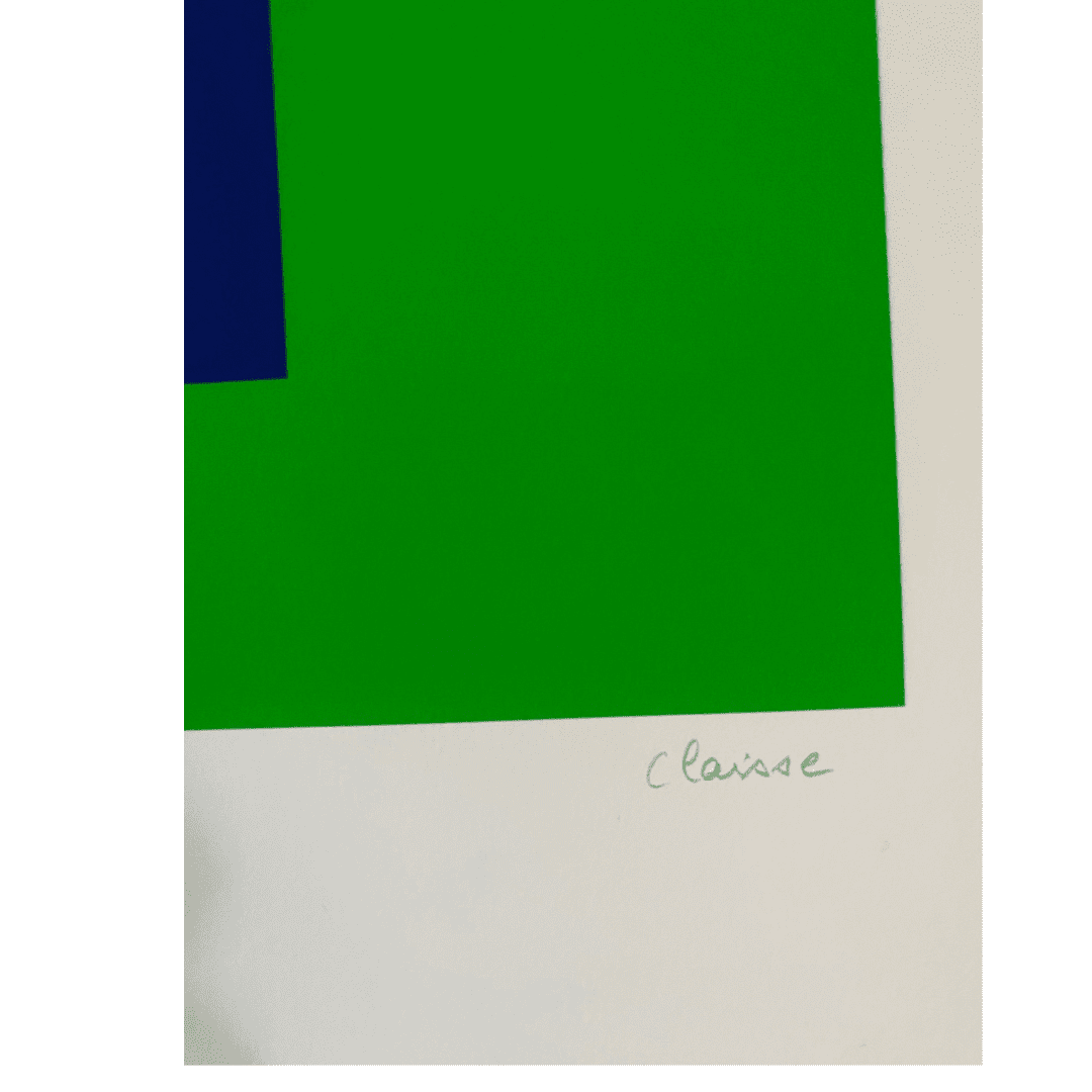Geneviève Claisse – ADN  – Sérigraphie