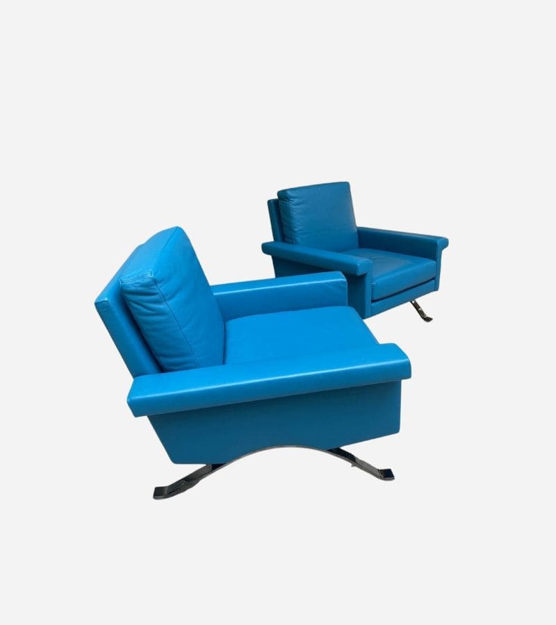 Ico Parisi – Fauteuils Lounge 875 occasion