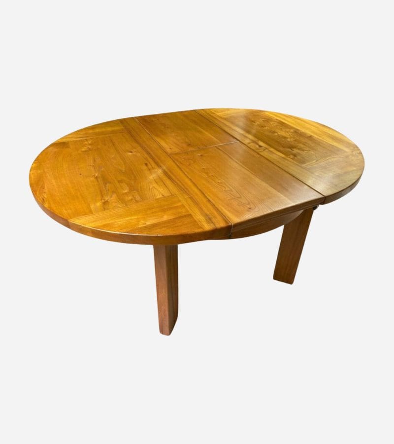 Table à Manger Maison Regain – Orme Massif (1972)