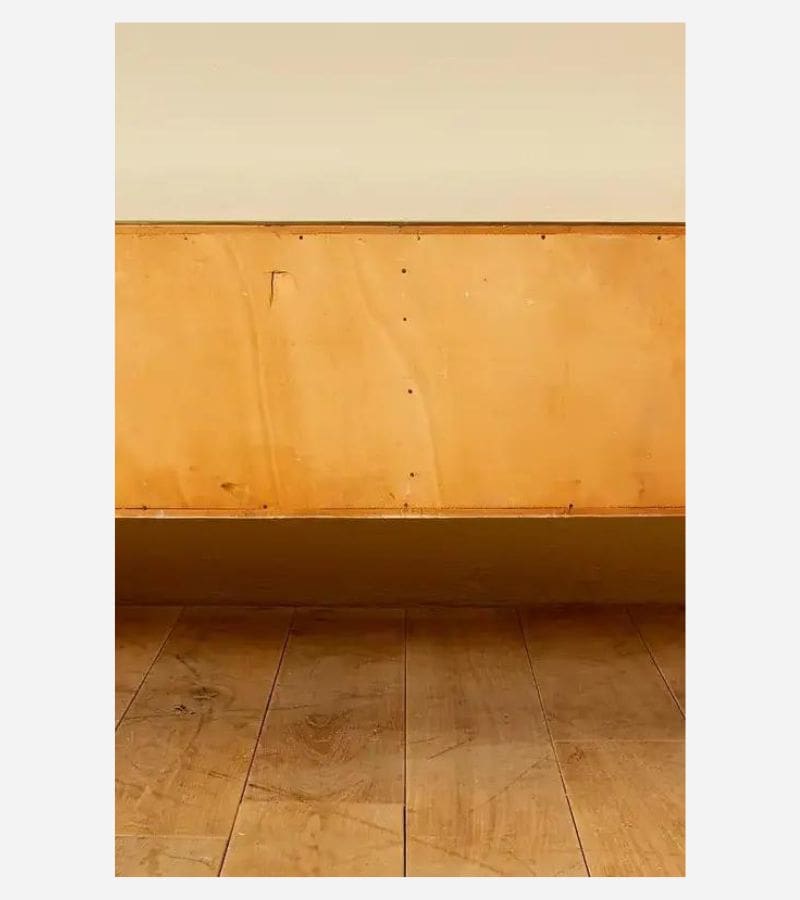 Commode en Verre et Laiton « Bullet » dans le Style de Roberto Giulio Rida, Italie, Vers 2000