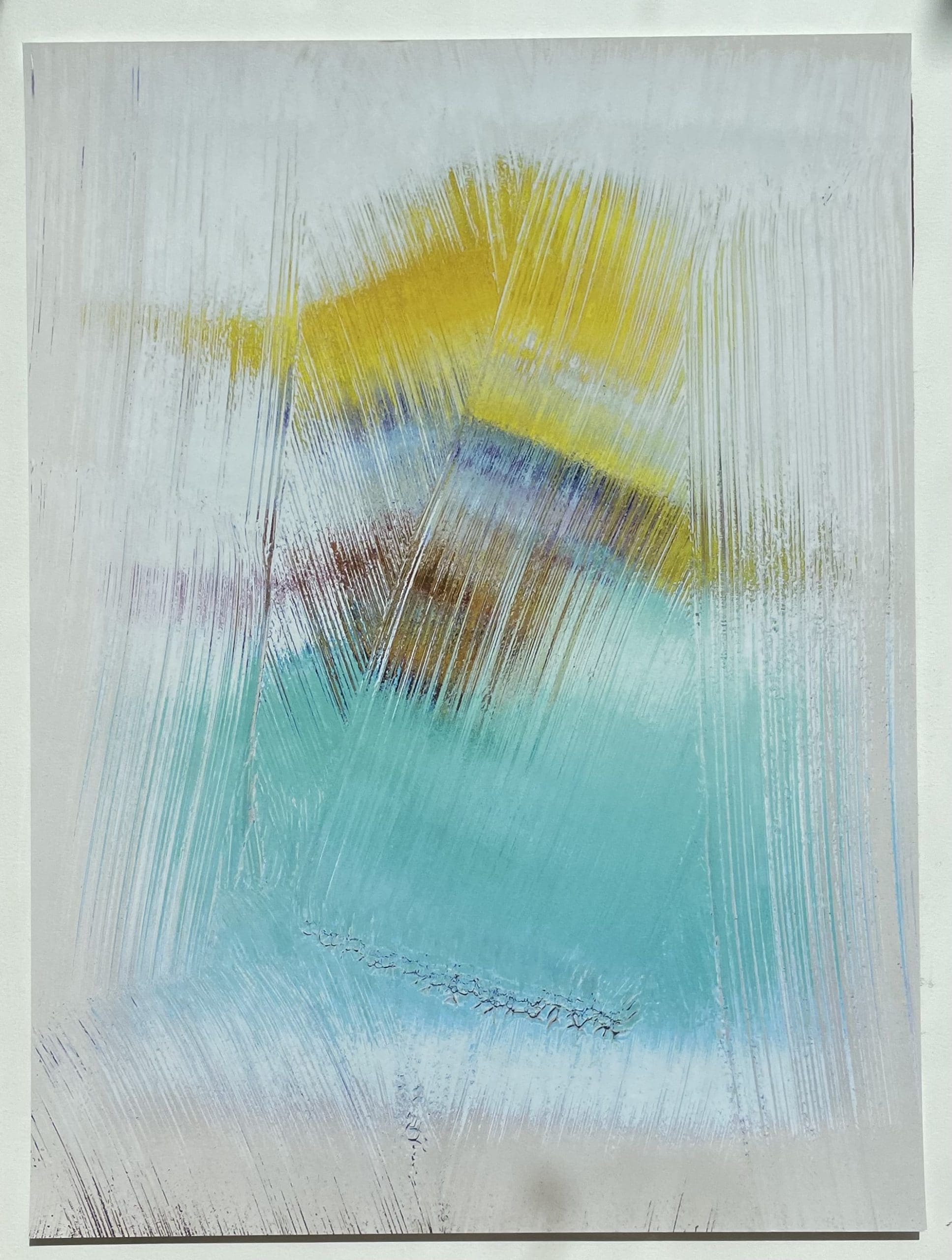 Bertrand Lavier, « Réflexion sur le ‘Self-Portrait’ de Vincent Van Gogh » (2014)