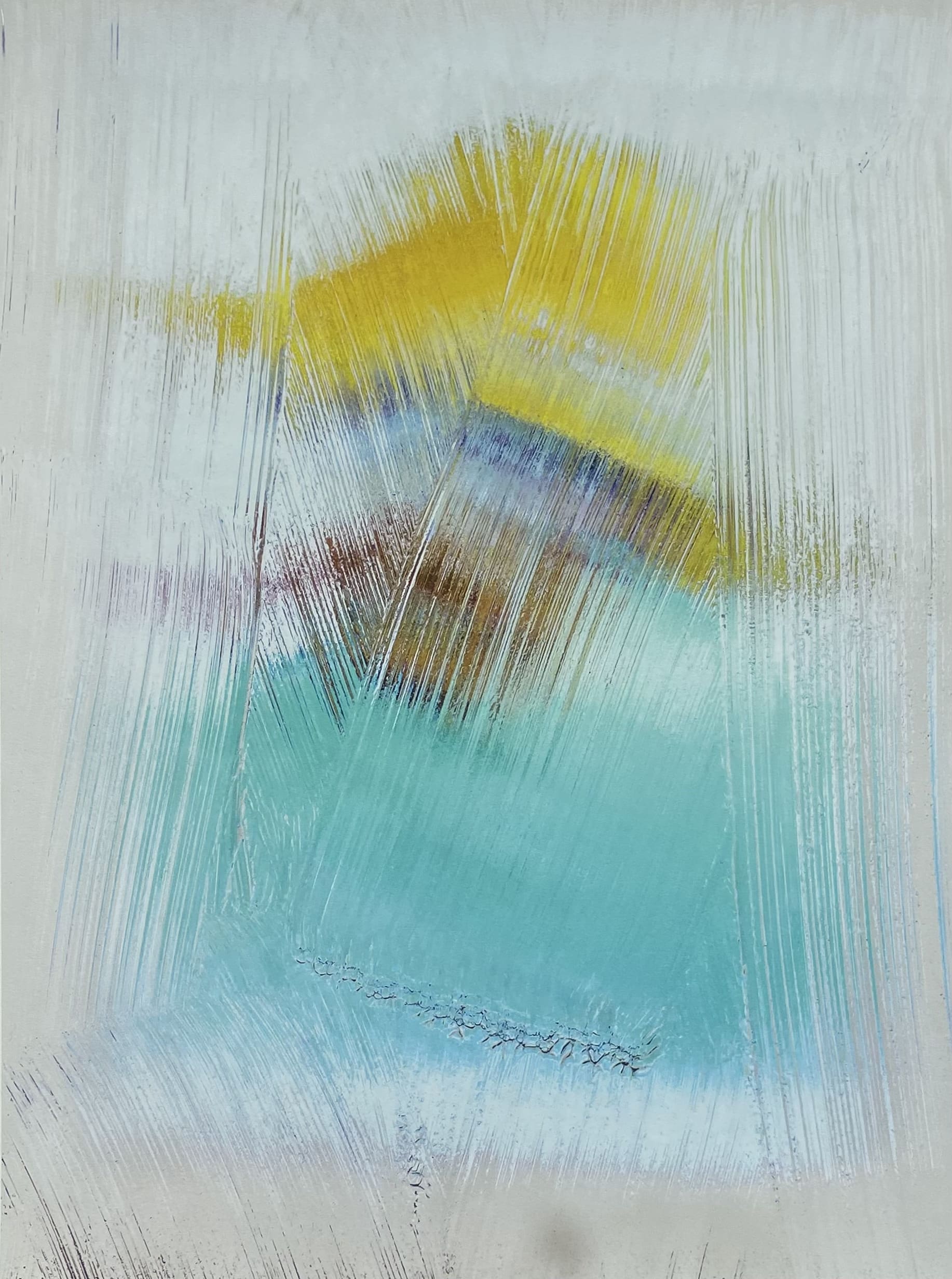 Bertrand Lavier, « Réflexion sur le ‘Self-Portrait’ de Vincent Van Gogh » (2014)