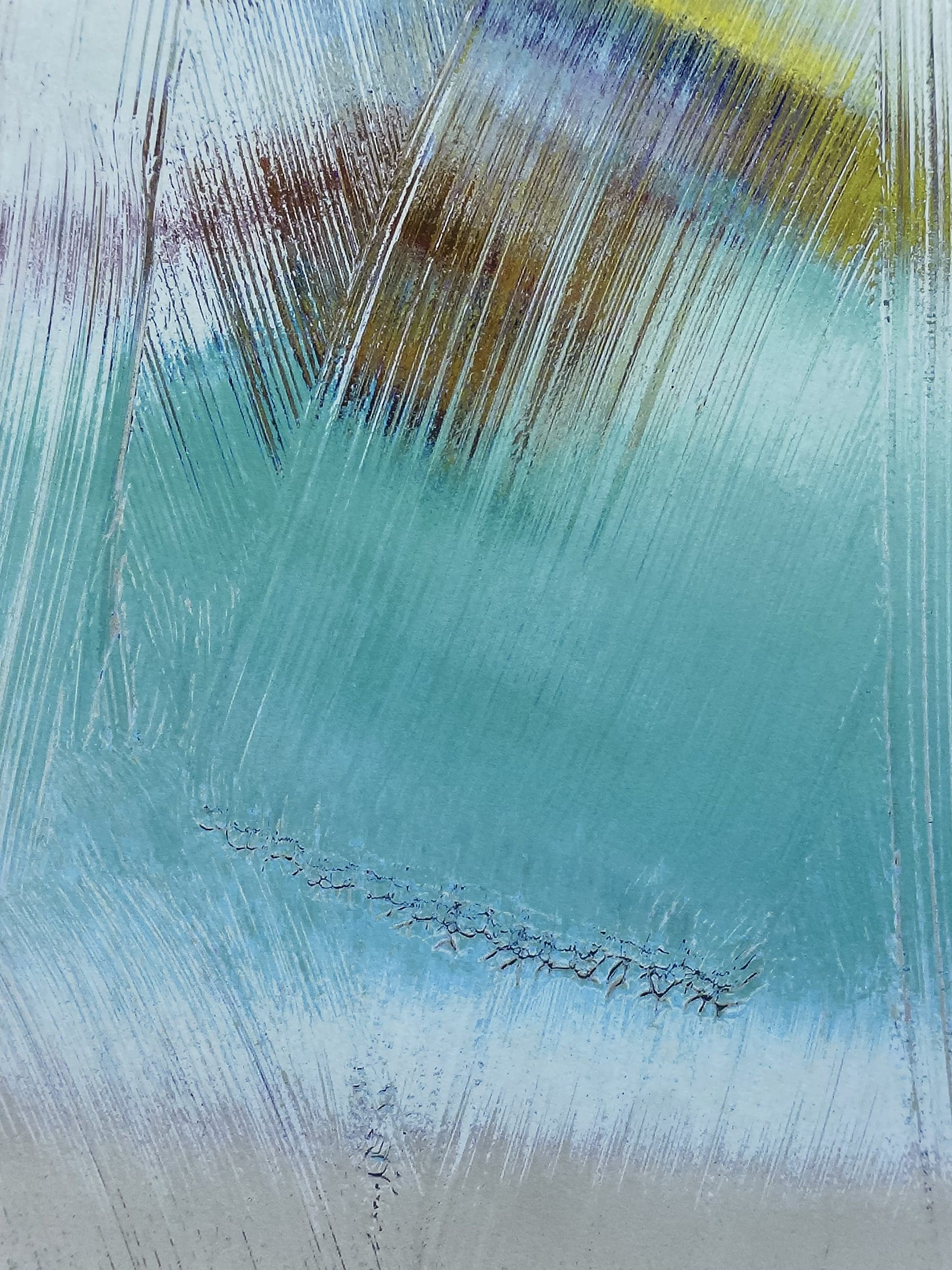 Bertrand Lavier, « Réflexion sur le ‘Self-Portrait’ de Vincent Van Gogh » (2014)