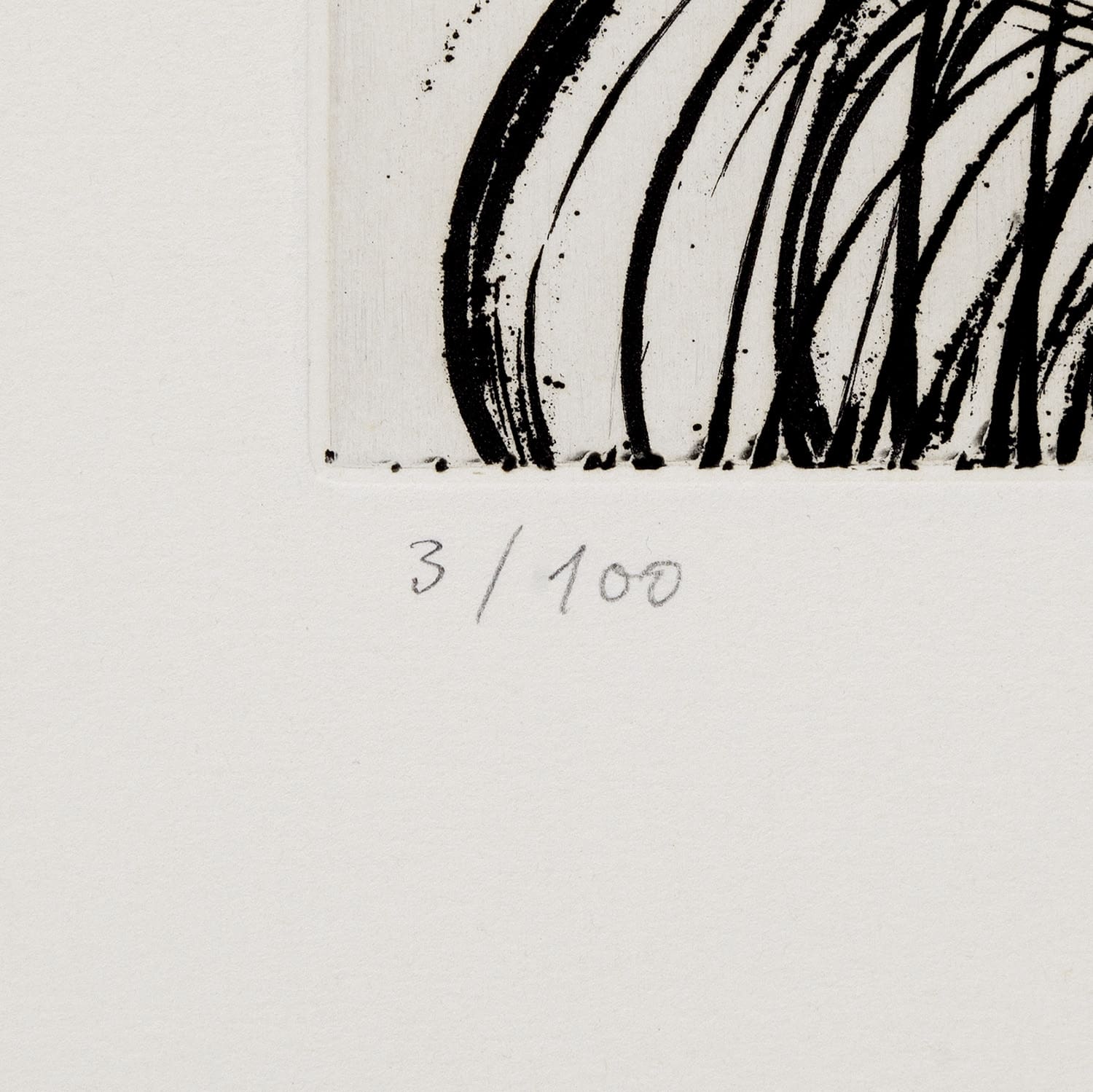 Hans Hartung, G 1973-2 (1973) – Estampe