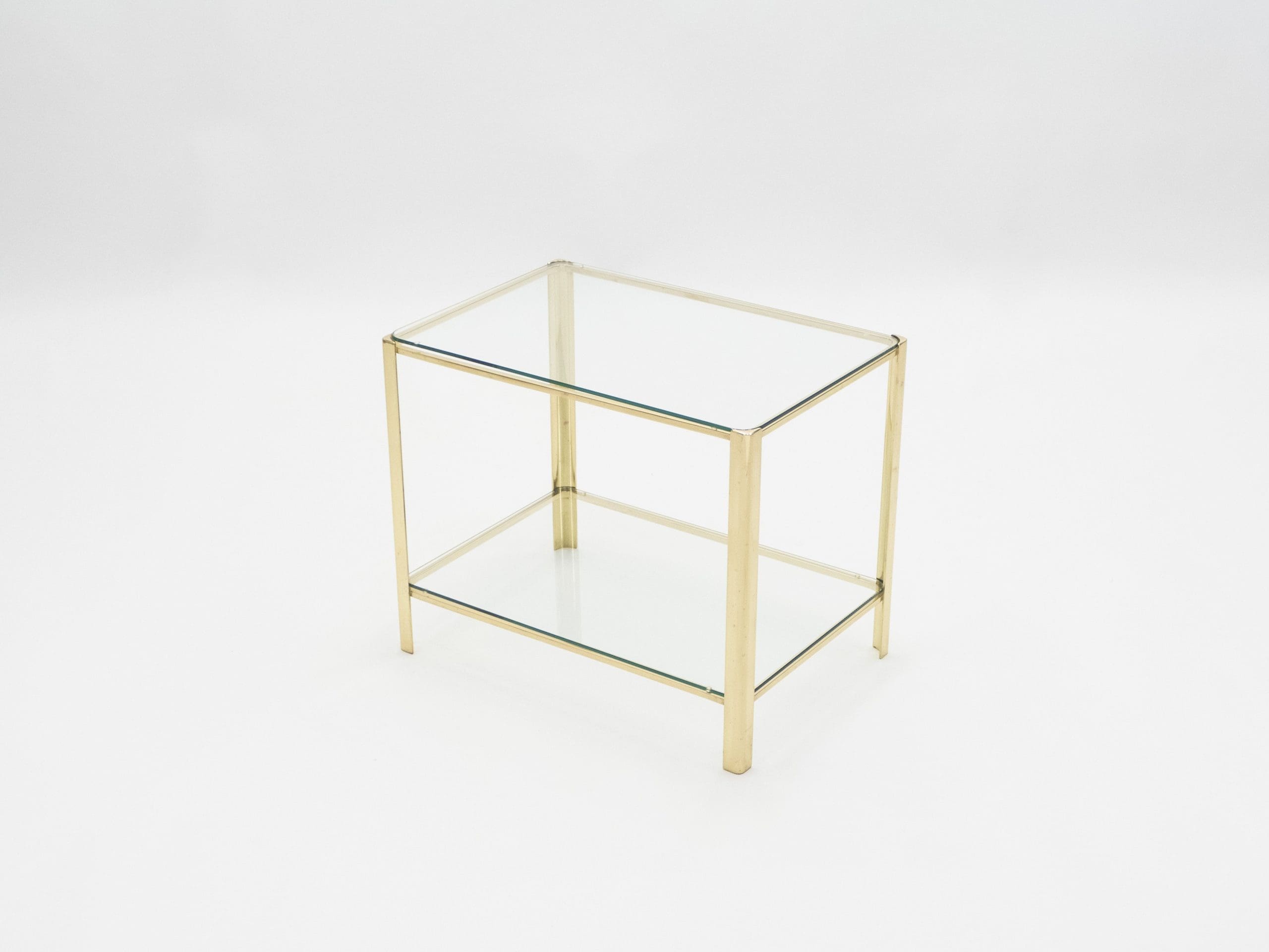 Table d’Appoint en Bronze par J.T. Lepelletier pour Broncz – Années 1960