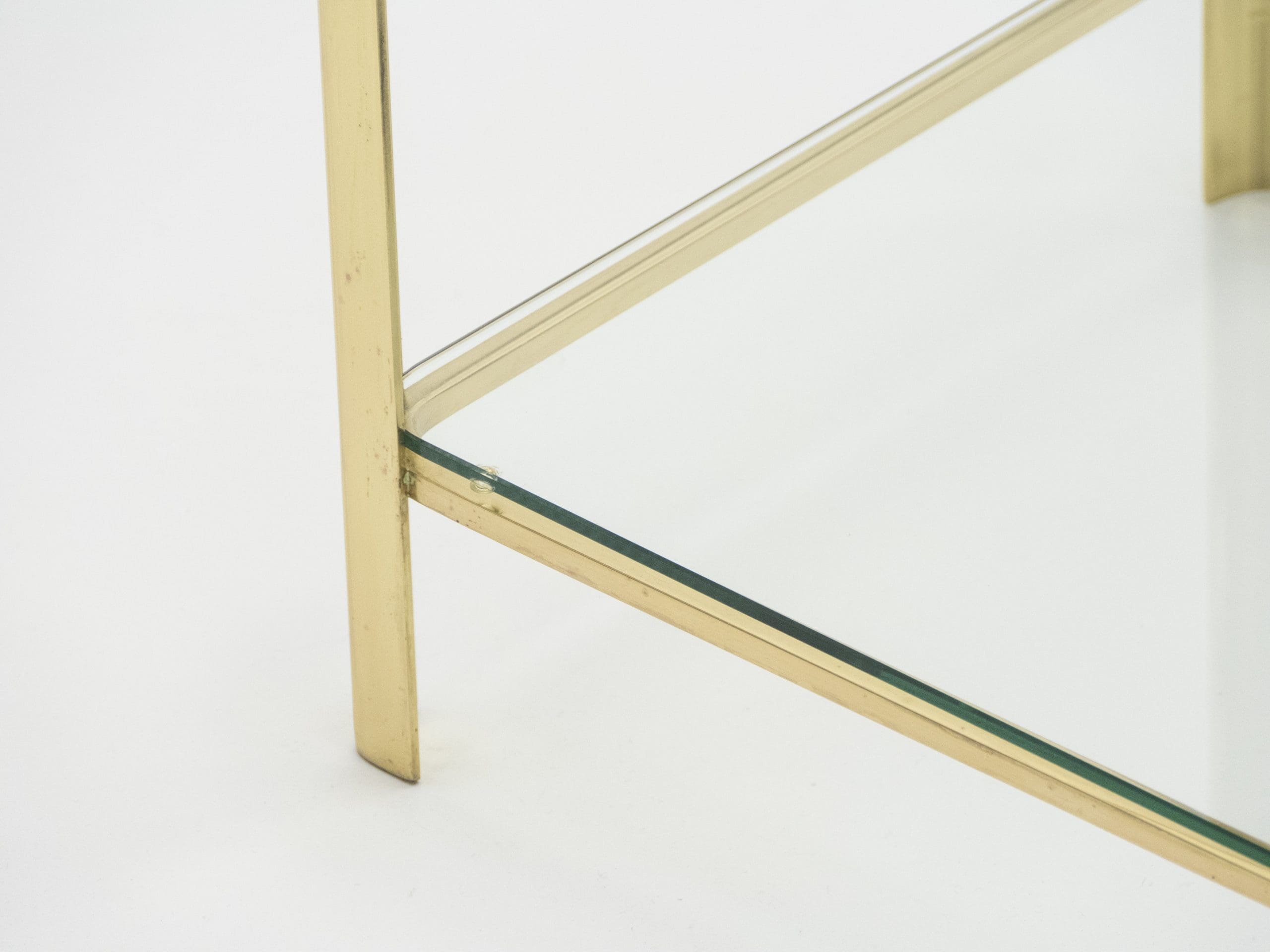 Table d’Appoint en Bronze par J.T. Lepelletier pour Broncz – Années 1960