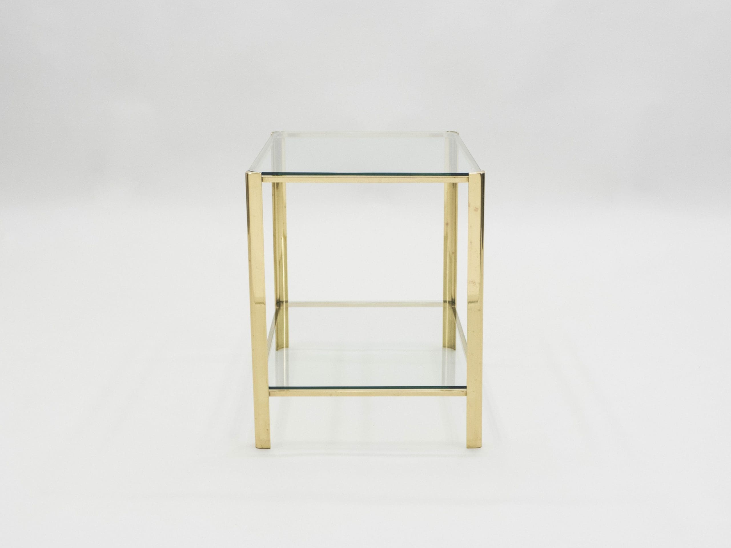 Table d’Appoint en Bronze par J.T. Lepelletier pour Broncz – Années 1960