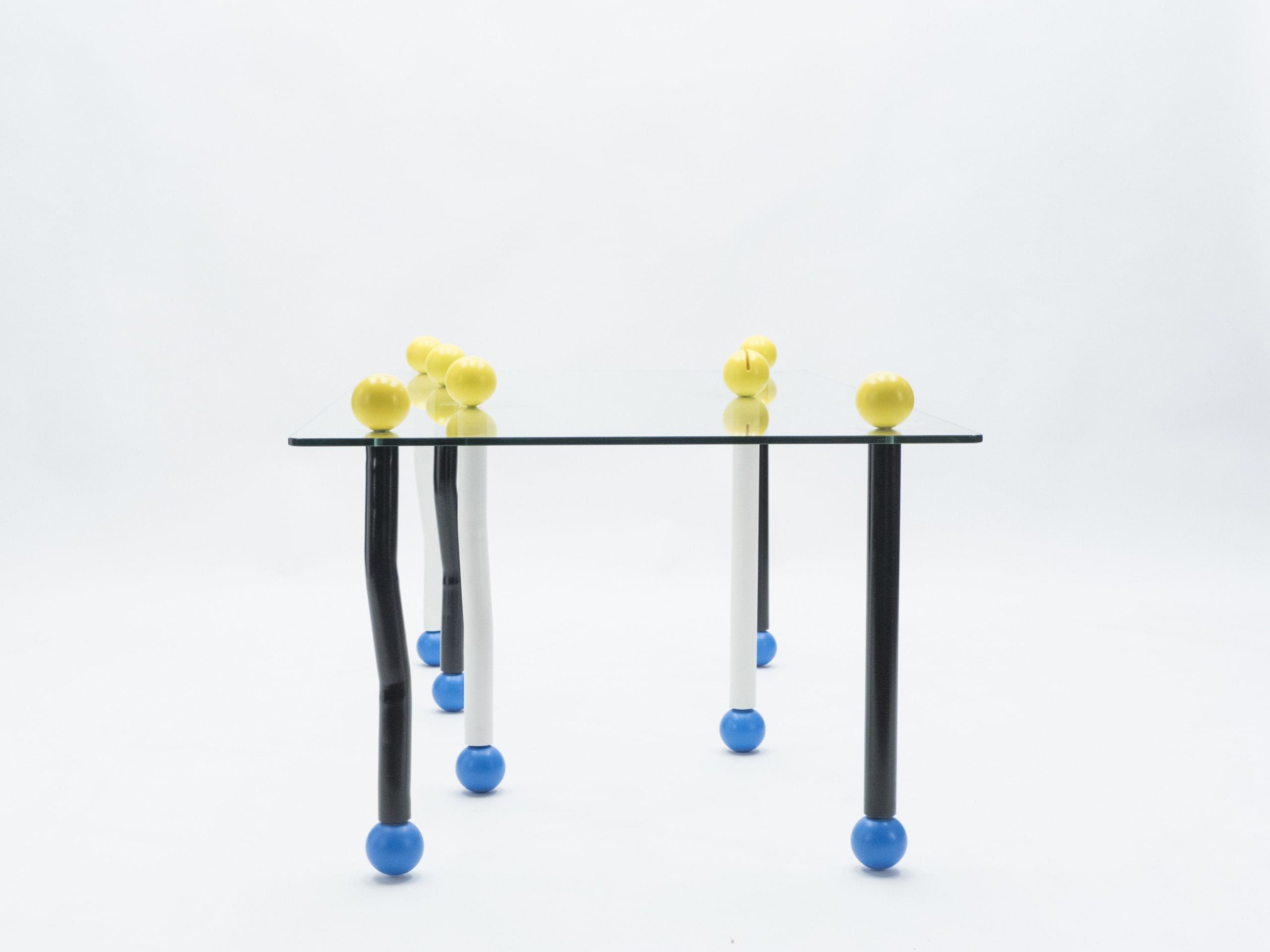 Grande Table Basse Italienne dans le Style Memphis Milano, Années 1990