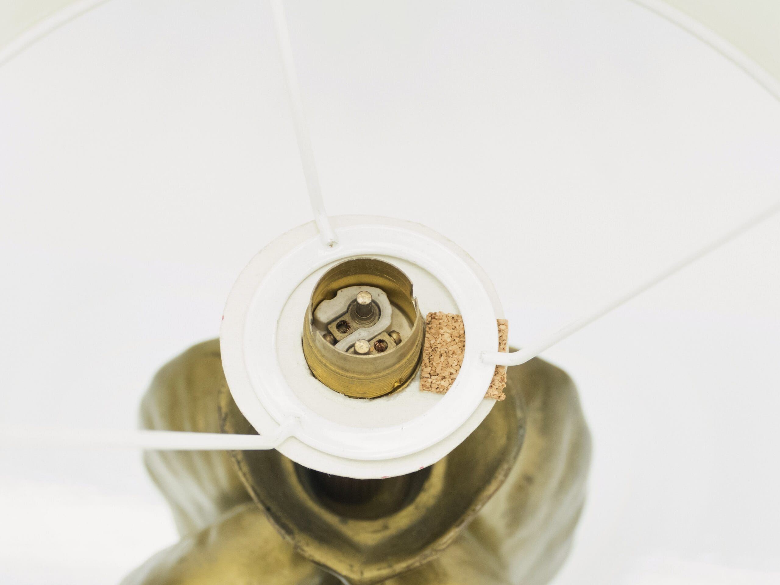 Lampe en bronze Art déco française des années 1920