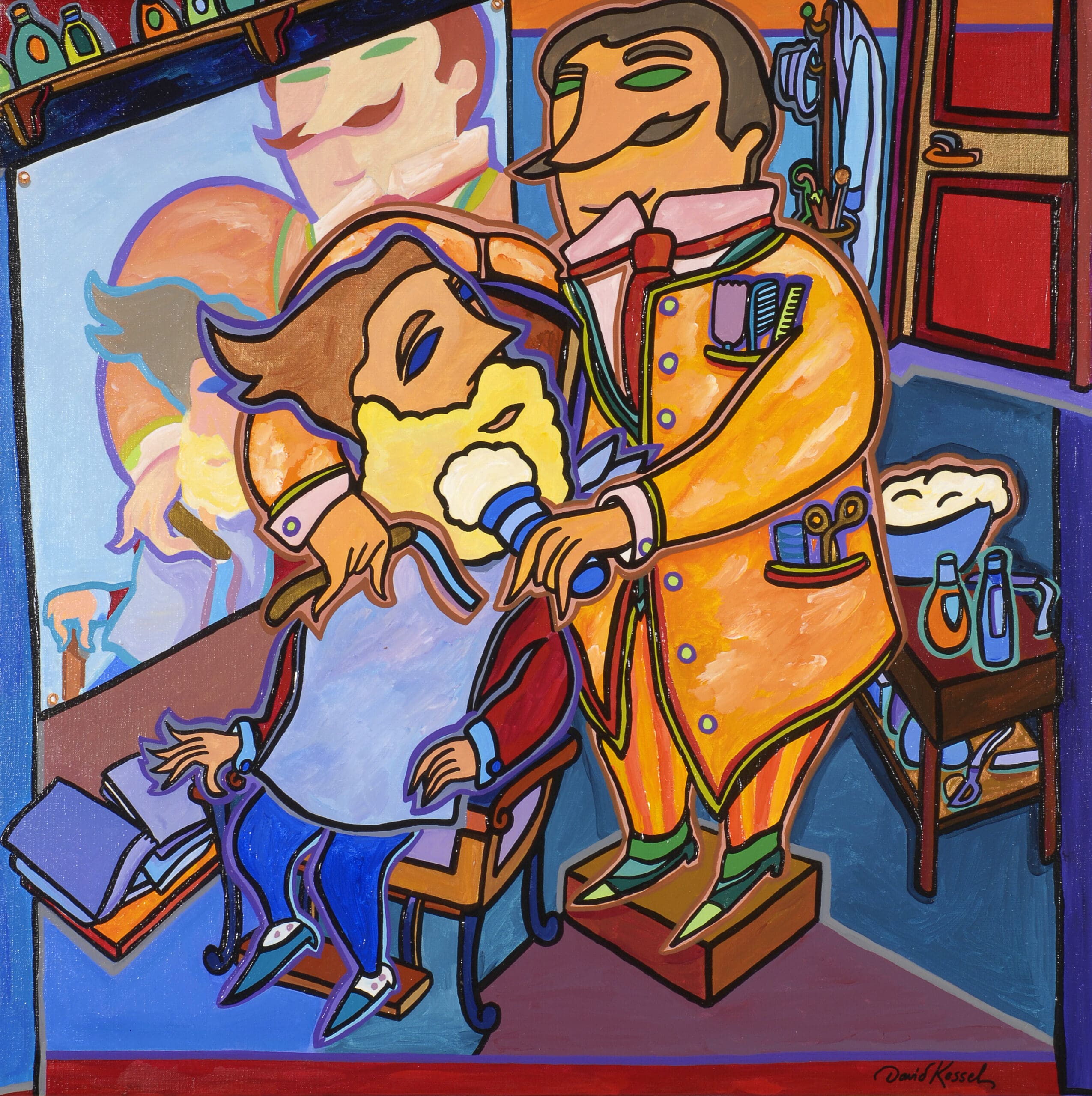 Chez le barbier par David Kessel