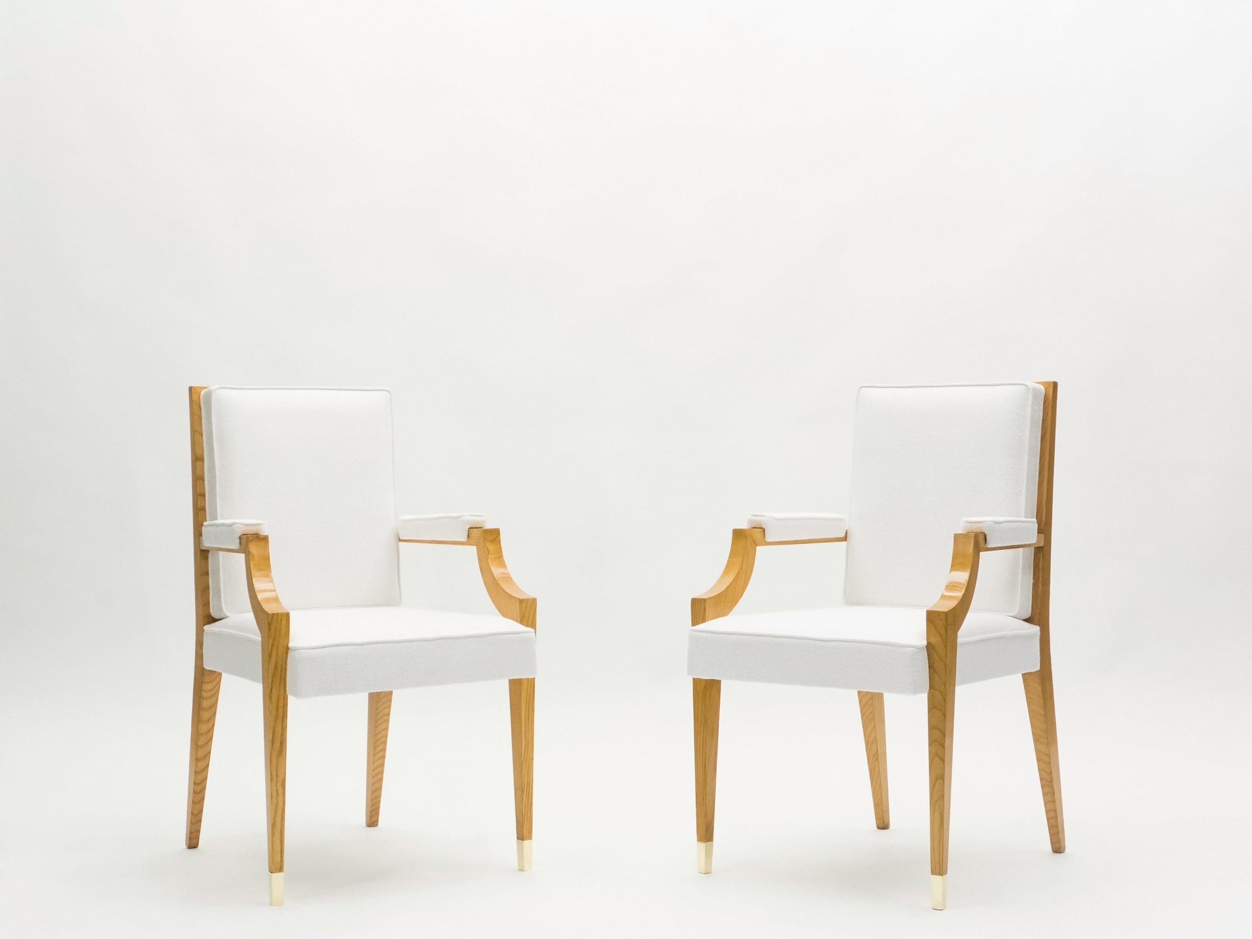 Élégantes Fauteuils Néoclassiques par André Arbus, 1940s