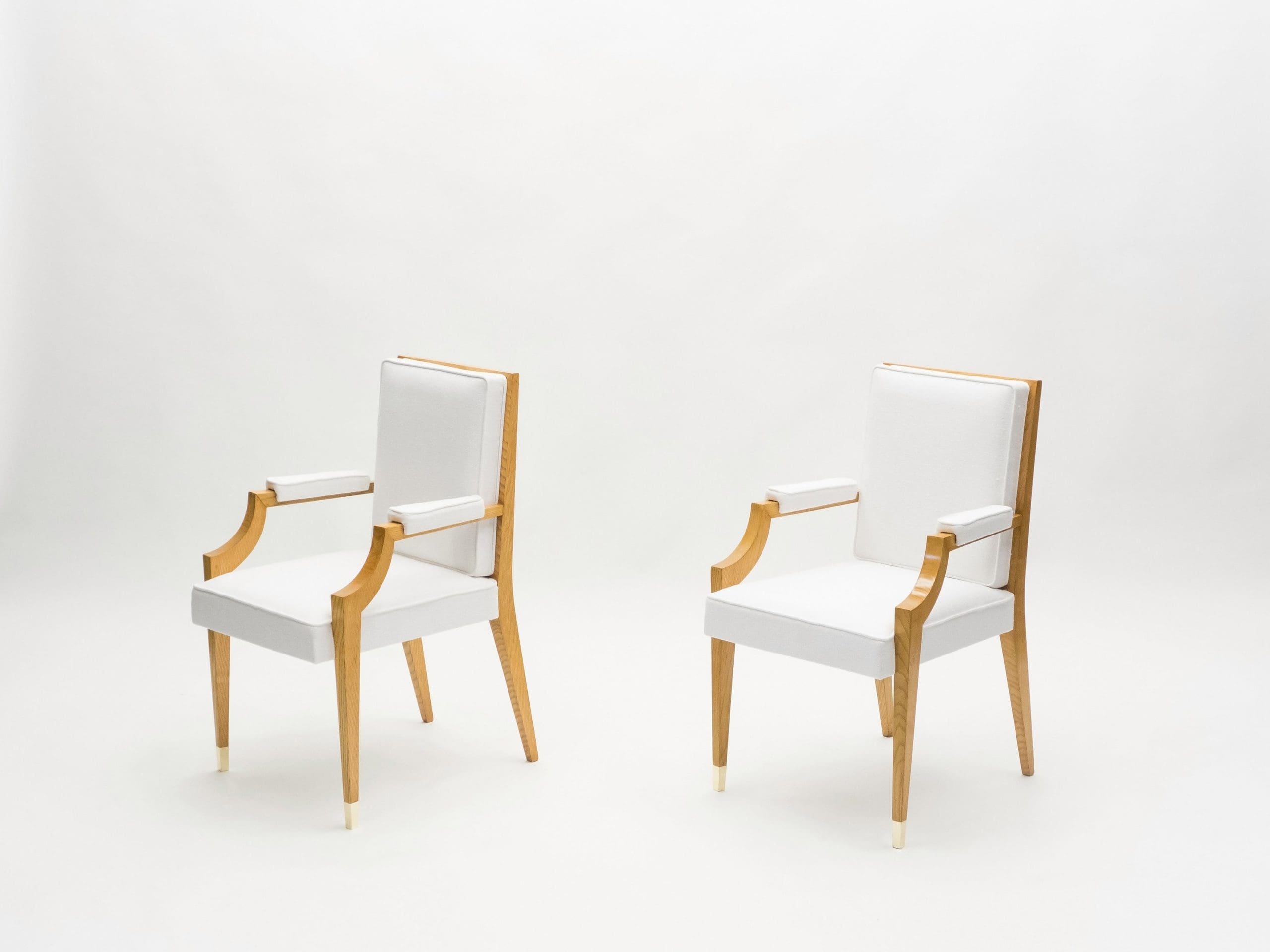 Élégantes Fauteuils Néoclassiques par André Arbus, 1940s