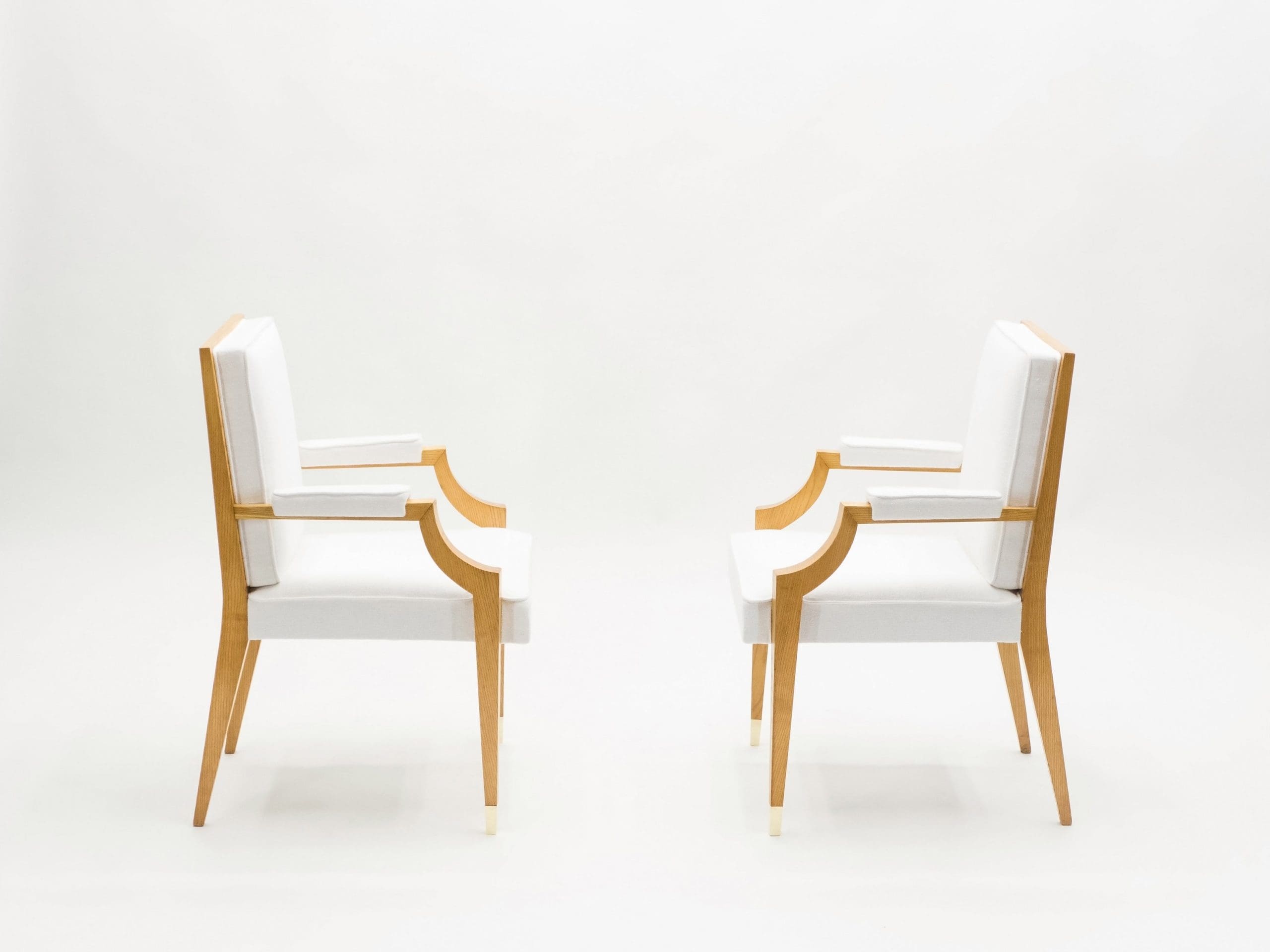 Élégantes Fauteuils Néoclassiques par André Arbus, 1940s