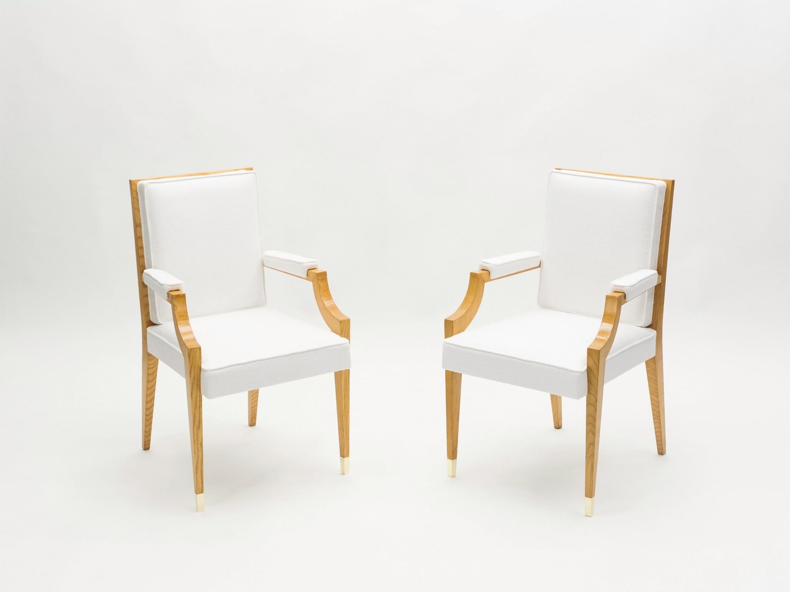 Élégantes Fauteuils Néoclassiques par André Arbus, 1940s