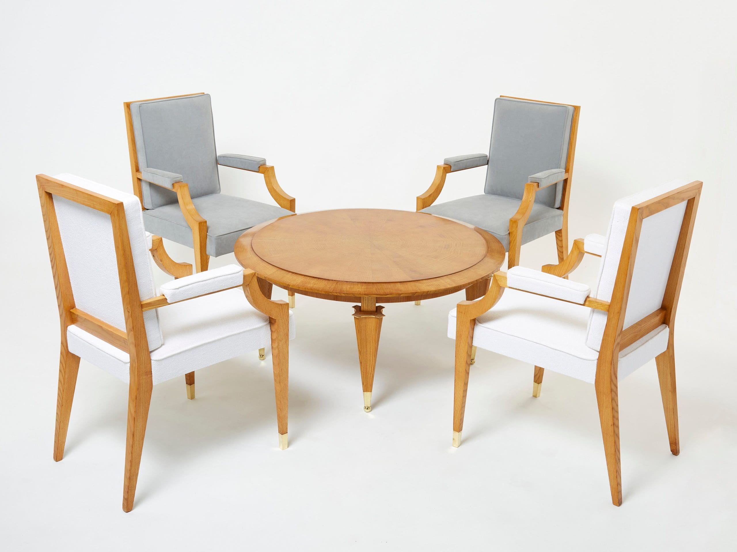 Élégantes Fauteuils Néoclassiques par André Arbus, 1940s