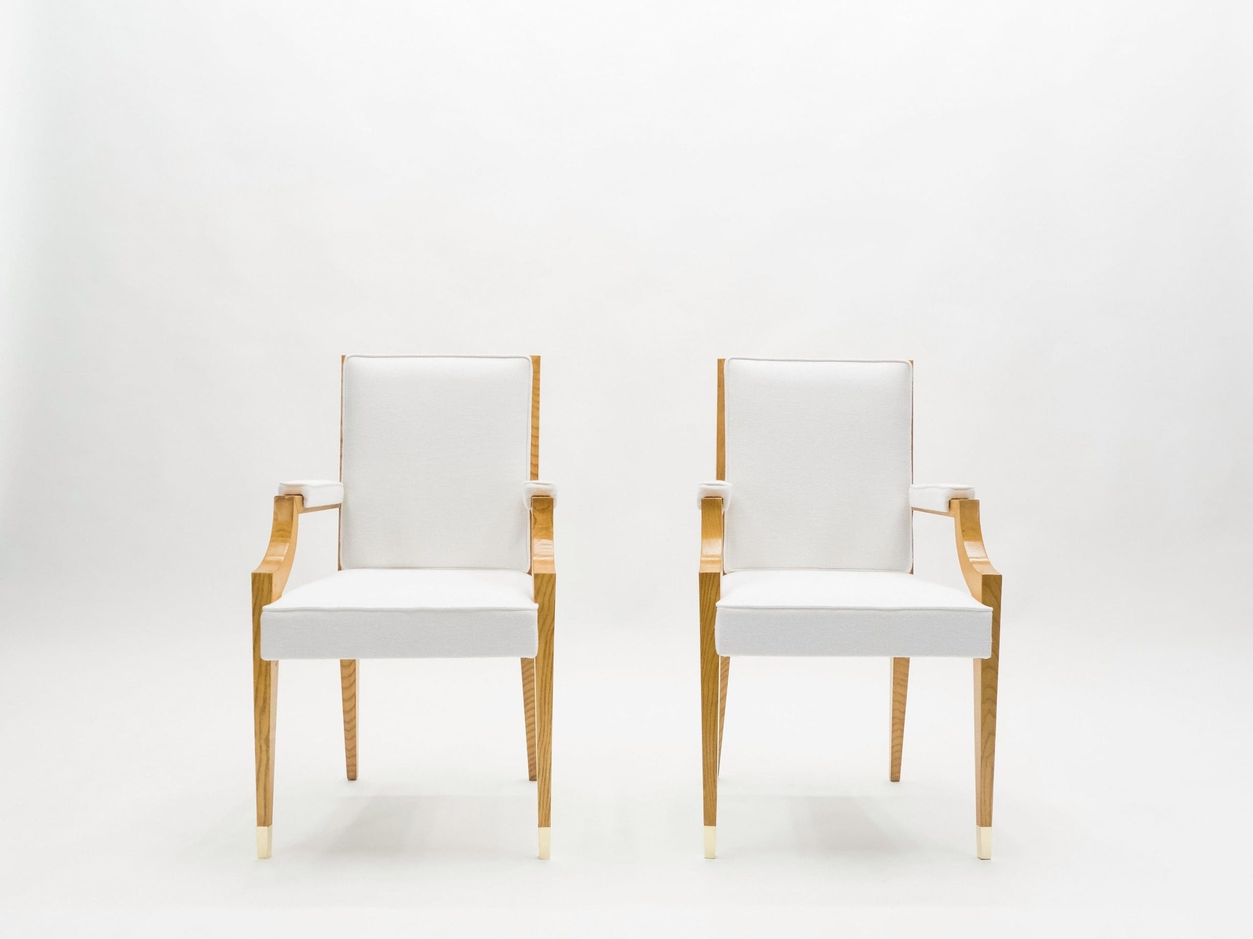Élégantes Fauteuils Néoclassiques par André Arbus, 1940s
