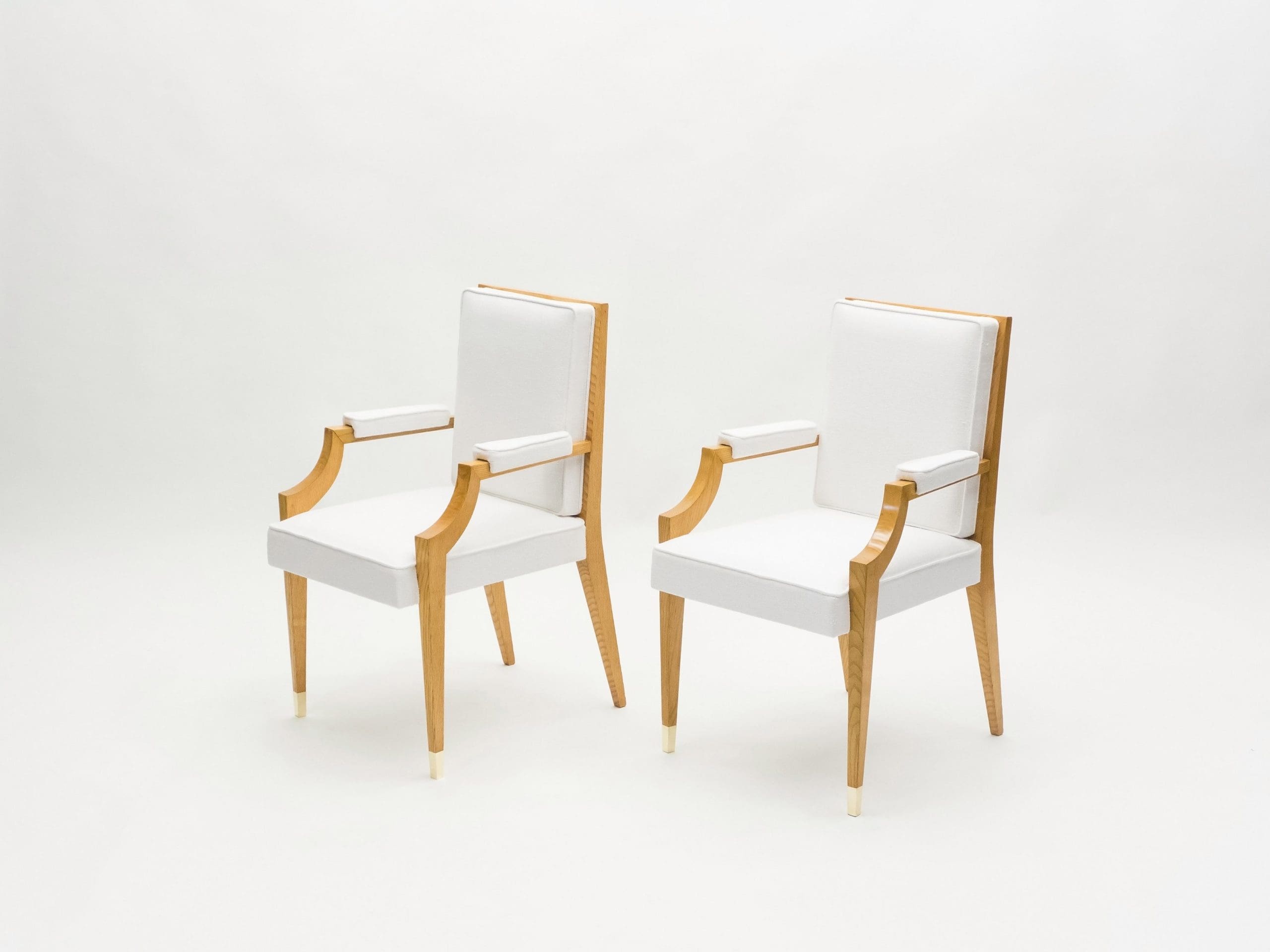 Élégantes Fauteuils Néoclassiques par André Arbus, 1940s