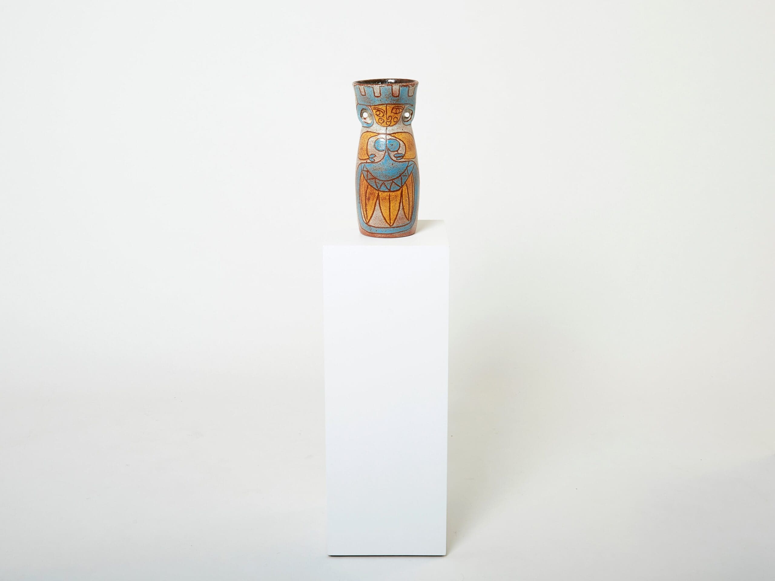 Vase Accolay : Trésor de la Collection Maya des Années 50