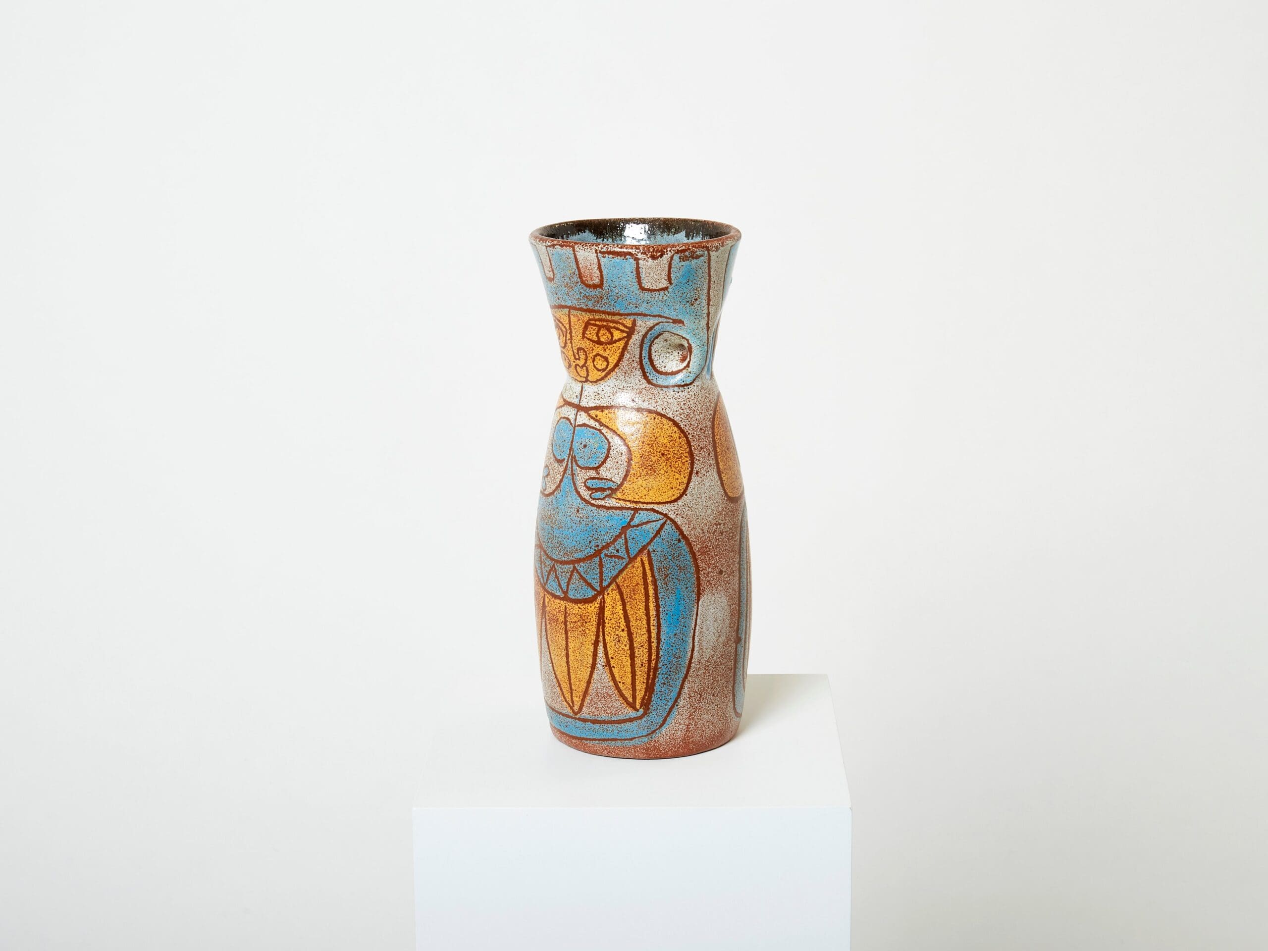 Vase Accolay : Trésor de la Collection Maya des Années 50