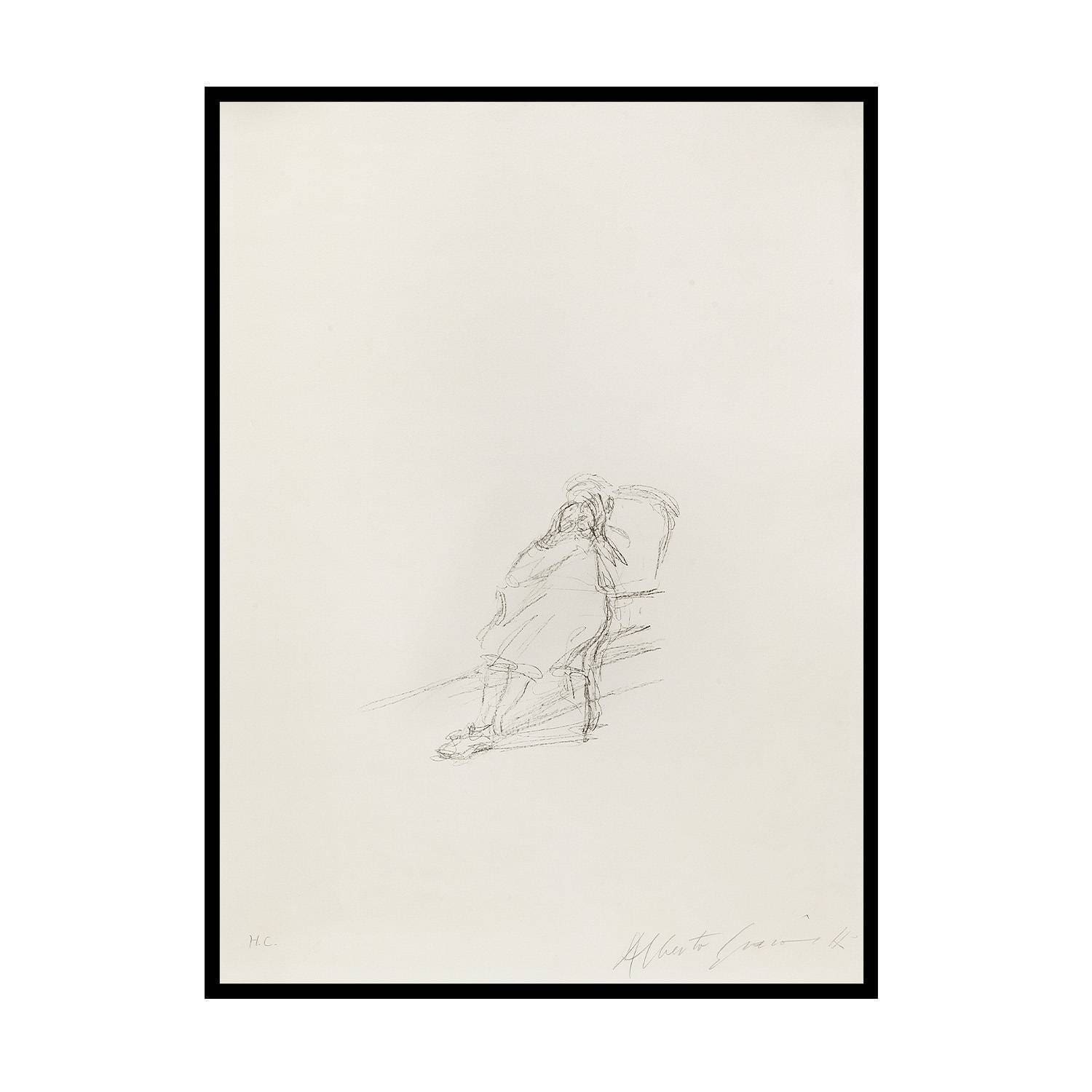 Alberto Giacometti, La Mère de l’artiste assise III – 1963