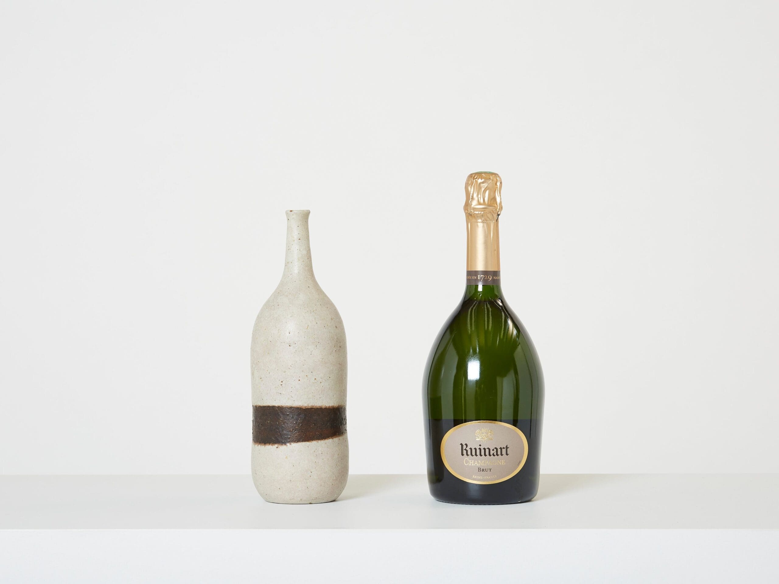 Vase en céramique émaillée par Bruno Gambone, années 1970