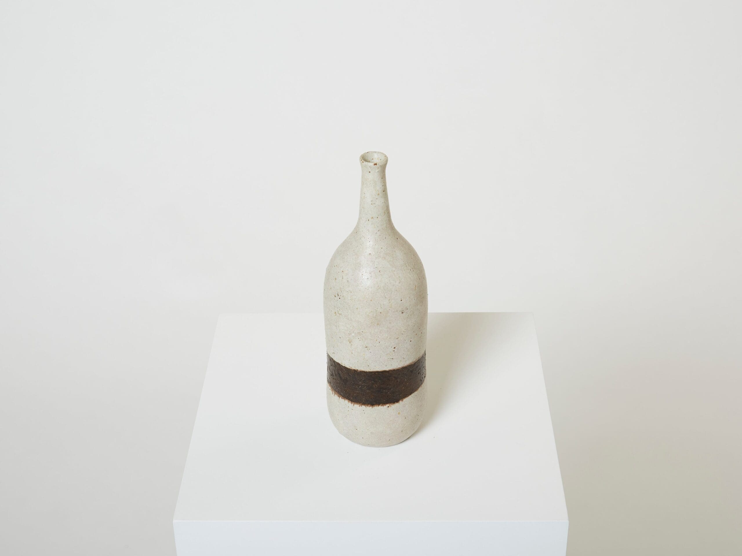 Vase en céramique émaillée par Bruno Gambone, années 1970