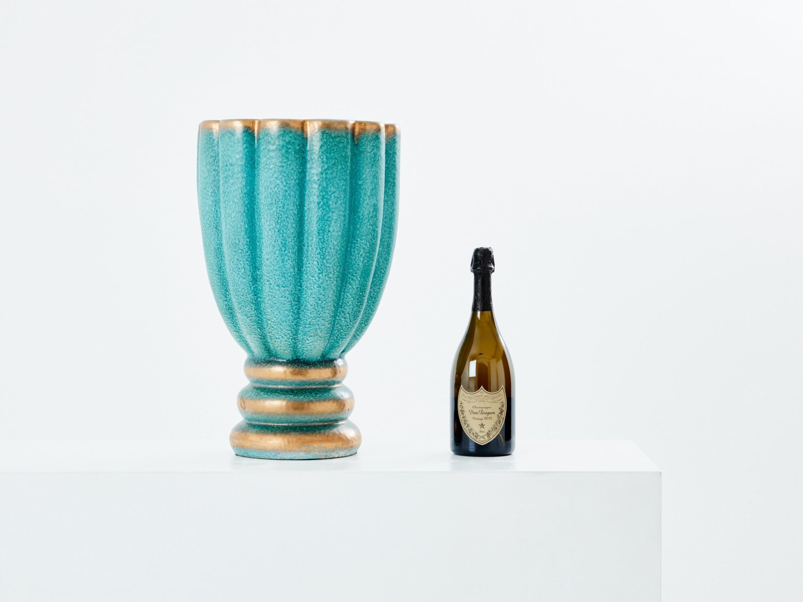 Vase en Céramique de Deruta par Gabriele Bicchioni, Années 1930
