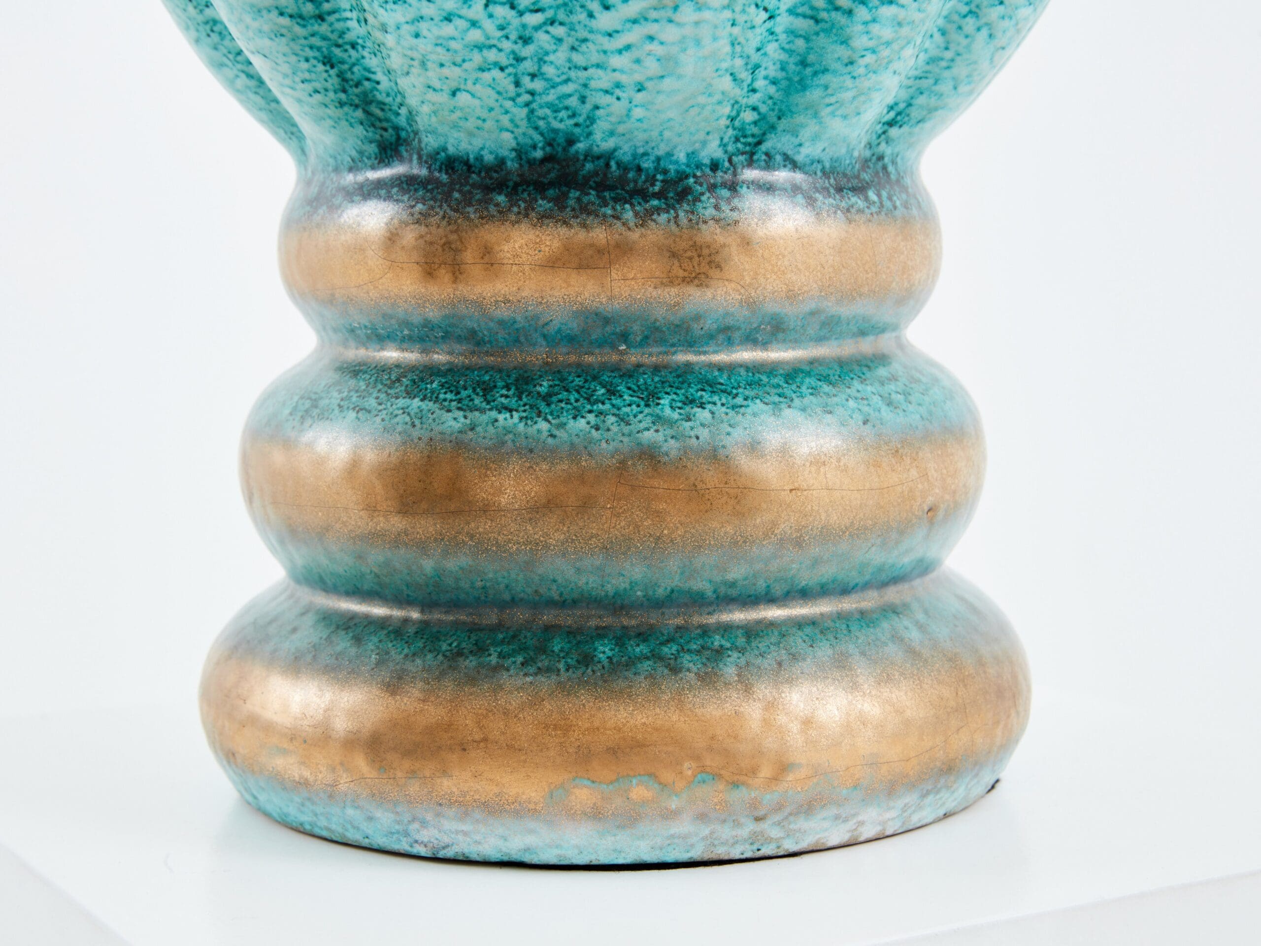 Vase en Céramique de Deruta par Gabriele Bicchioni, Années 1930
