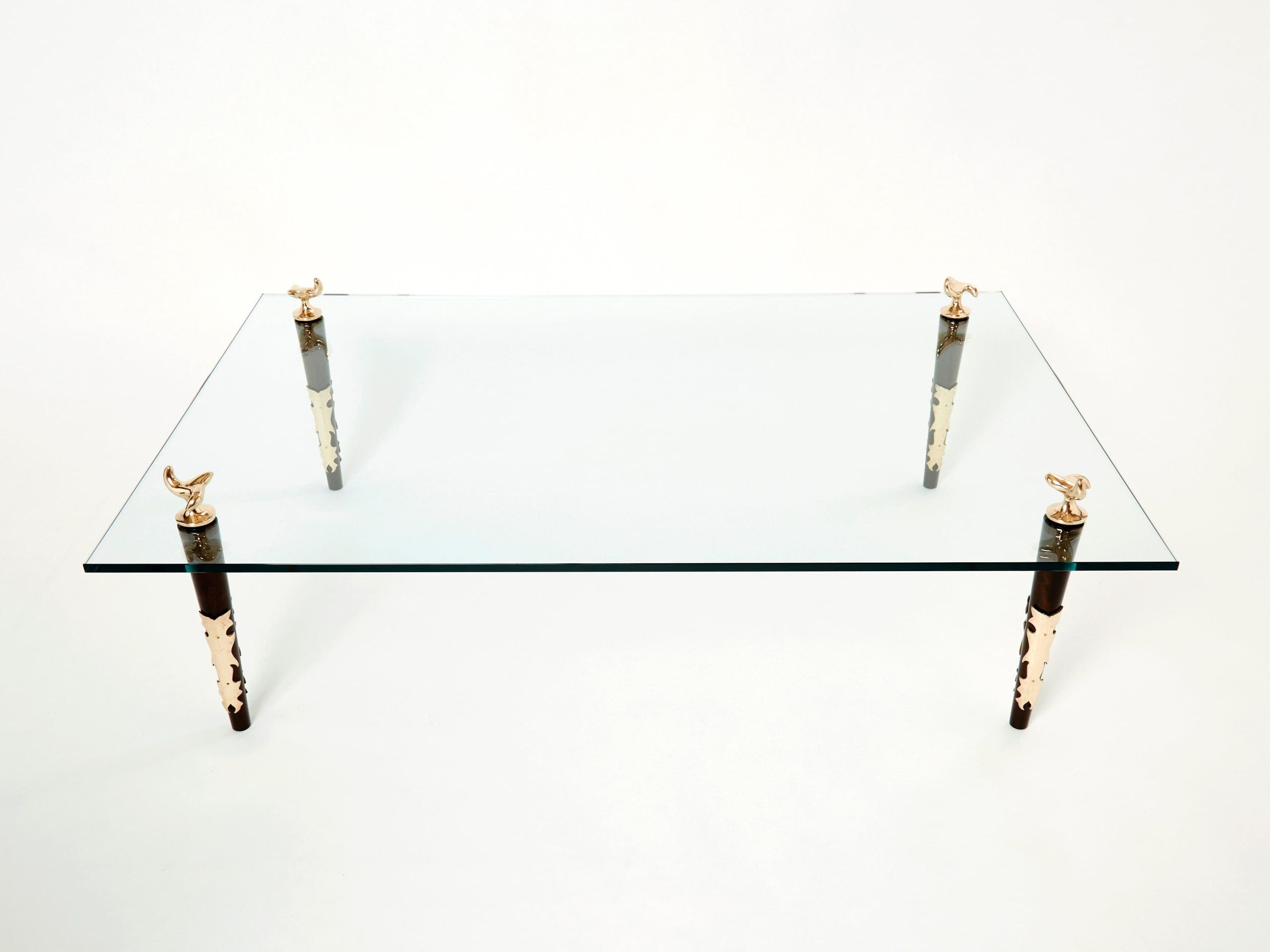 Table basse signée Garouste & Bonetti, modèle « Quatuor » (1995)