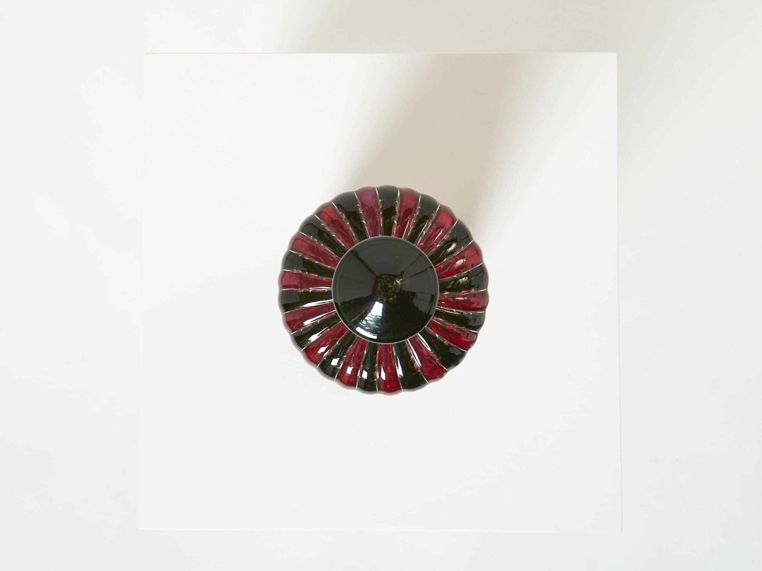 Bouteille en Verre de Murano par Gio Ponti et Paolo Venini, Série Morandiana, 1982