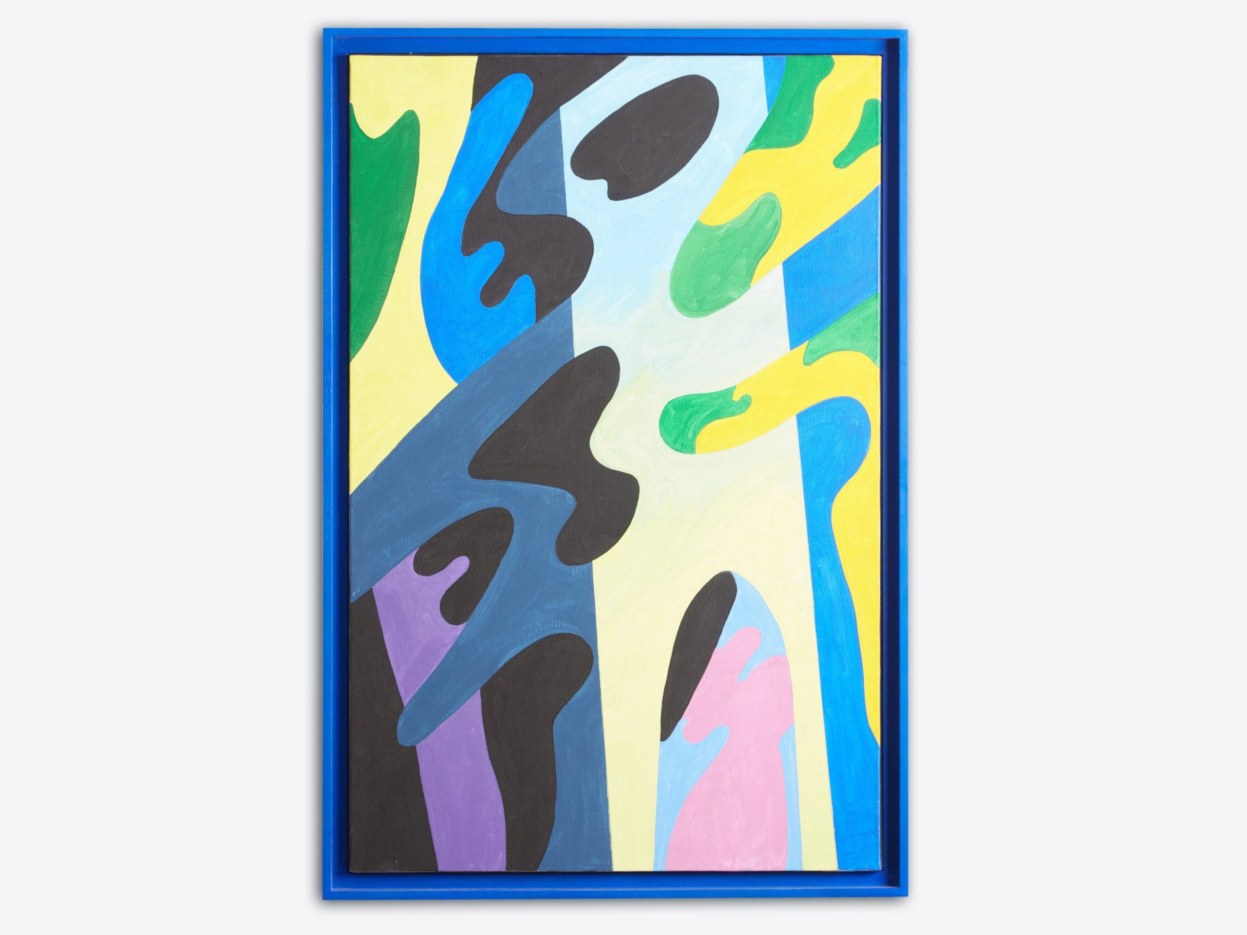 Huile sur toile de Guy de Rougemont (2006)