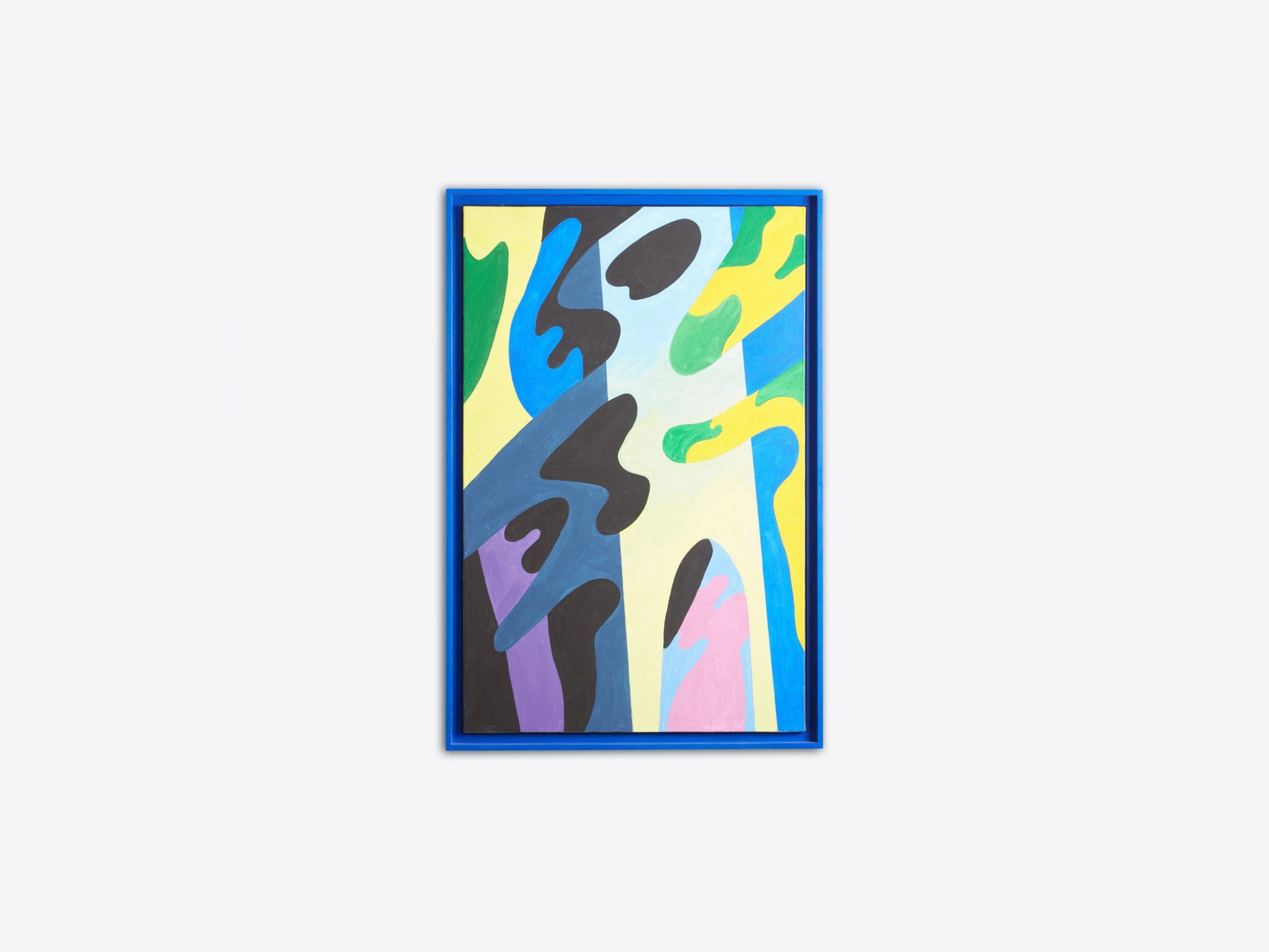Huile sur toile de Guy de Rougemont (2006)