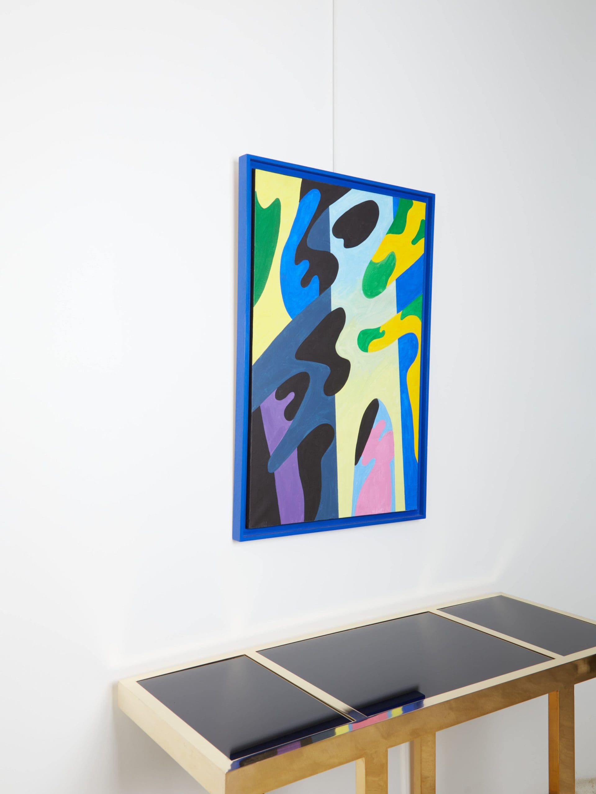 Huile sur toile de Guy de Rougemont (2006)