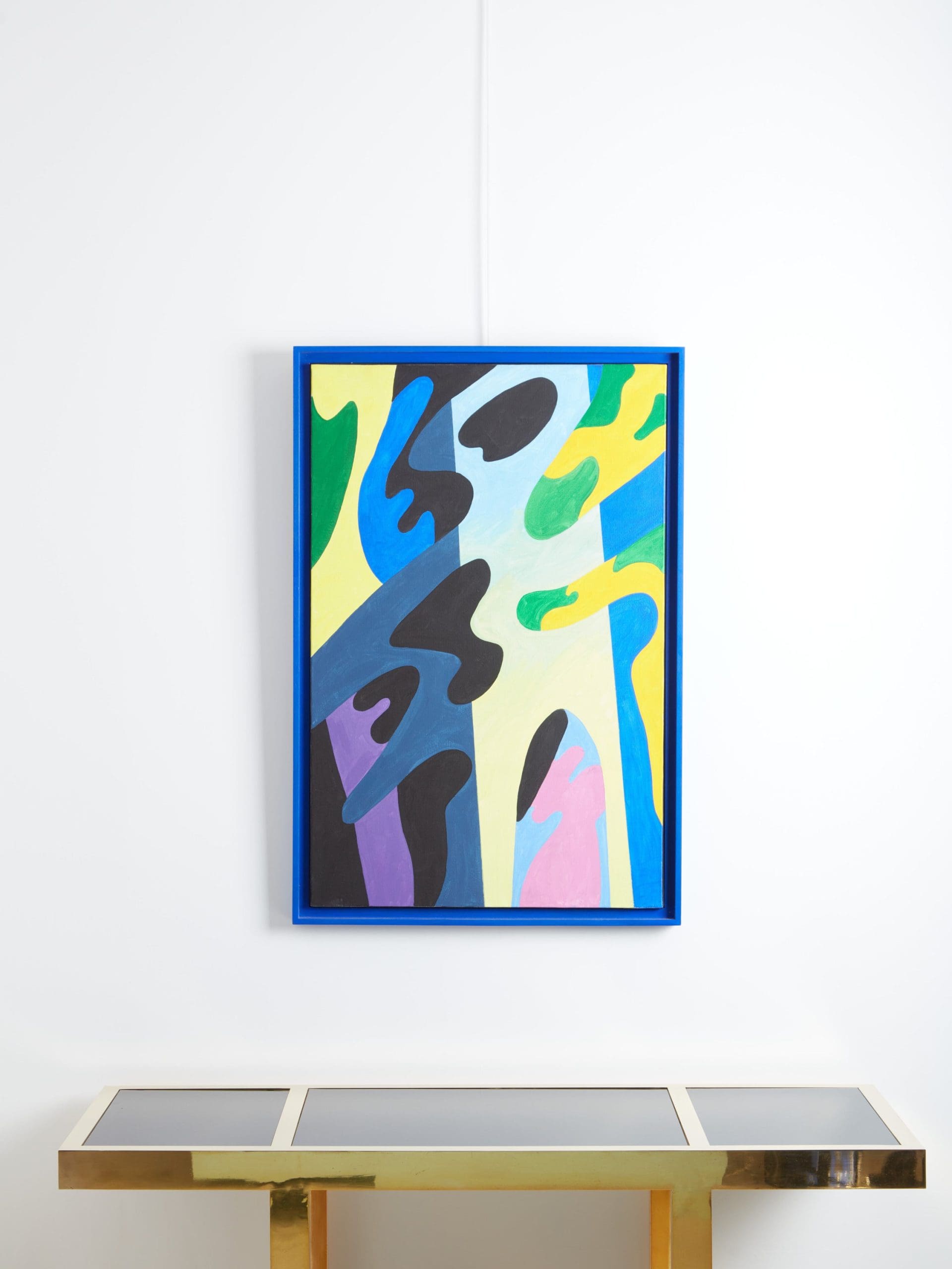 Huile sur toile de Guy de Rougemont (2006)