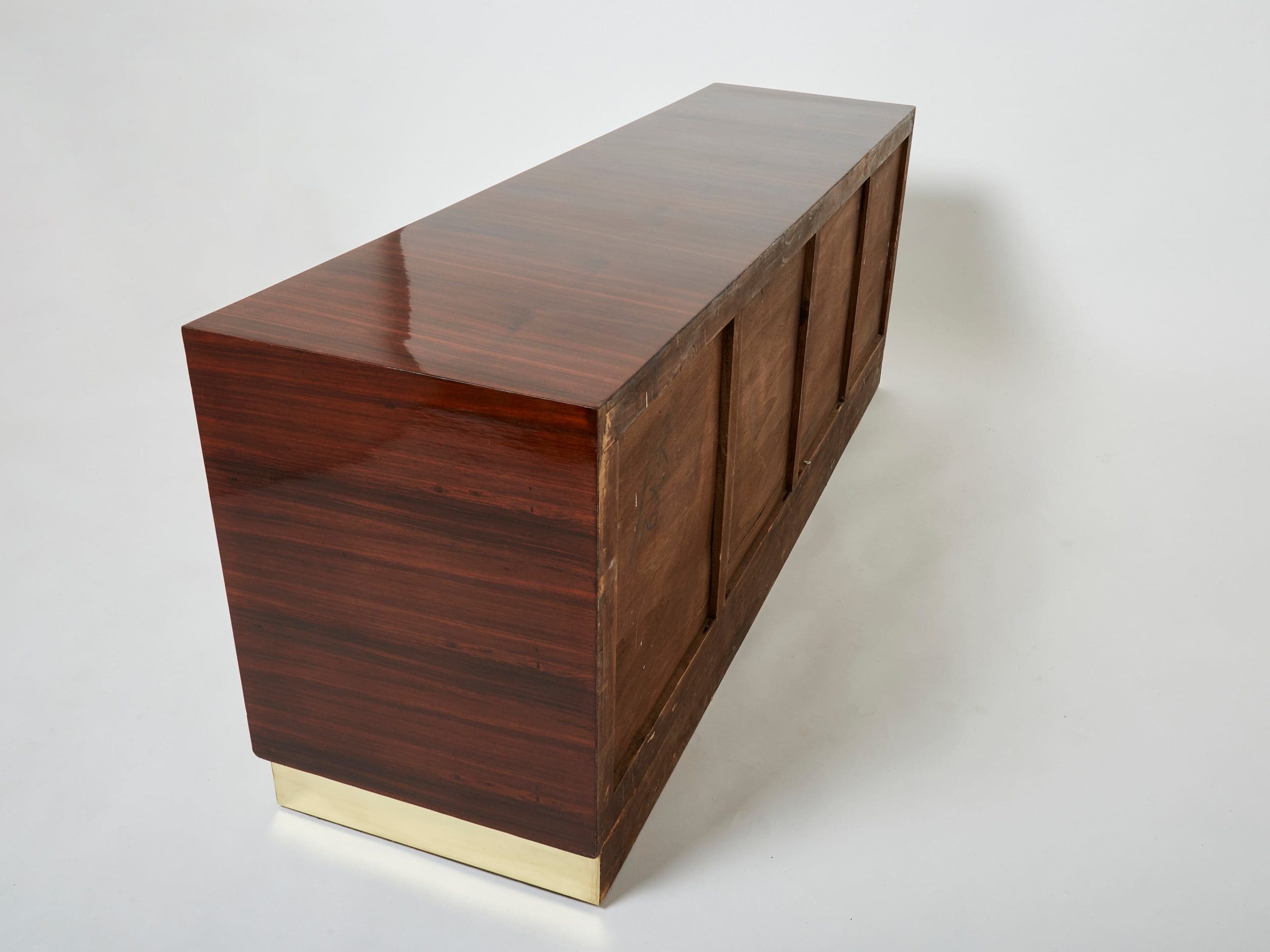 Commode en Palissandre et Laiton par ISA Bergamo (1950s)