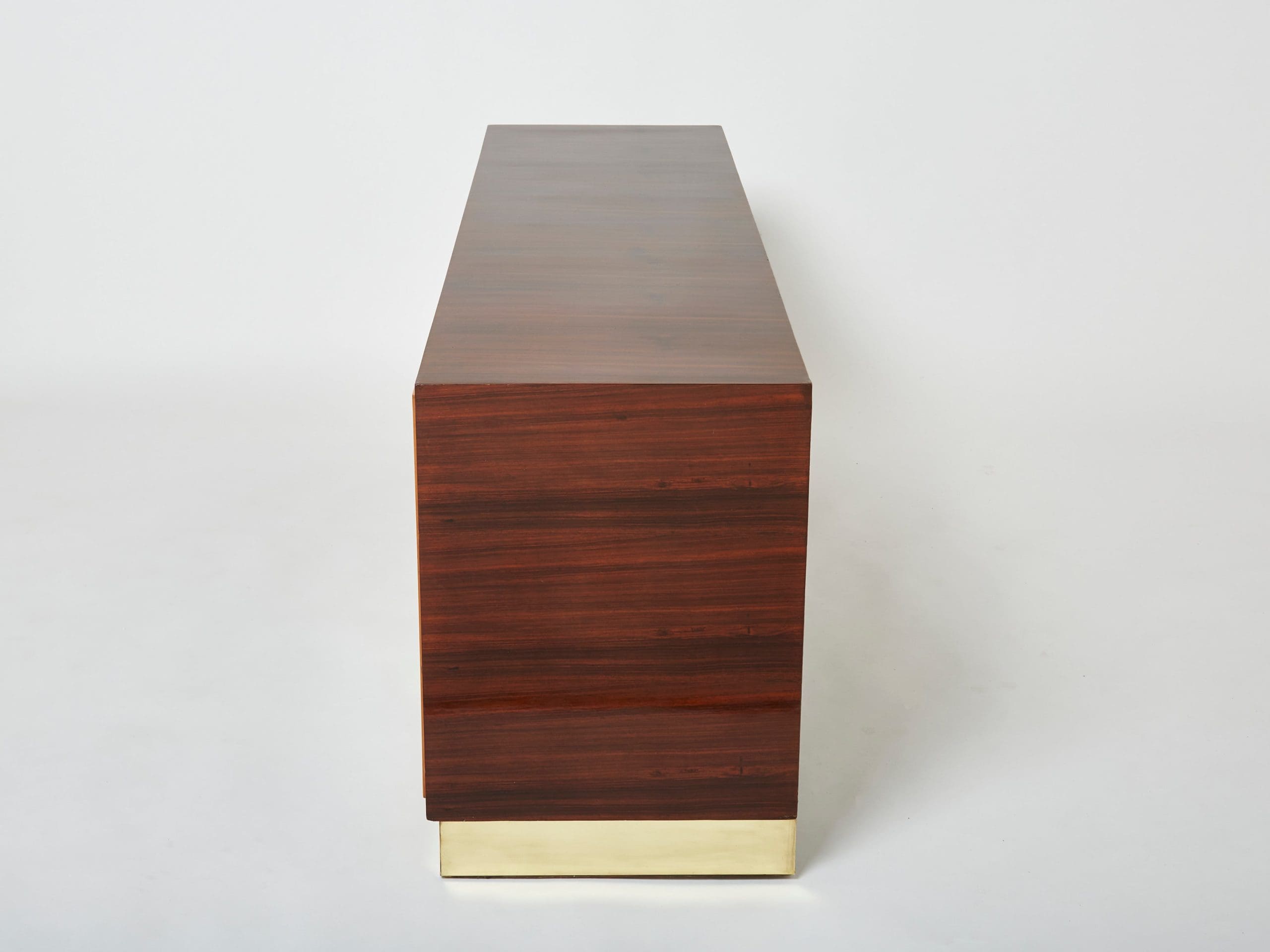 Commode en Palissandre et Laiton par ISA Bergamo (1950s)