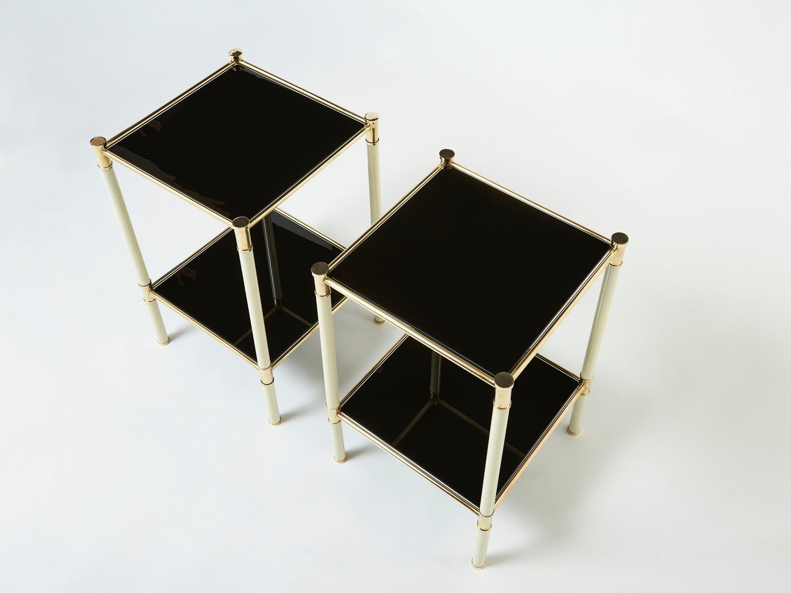 Tables d’Appoint Tommaso Barbi : Élégance Italienne des Années 70