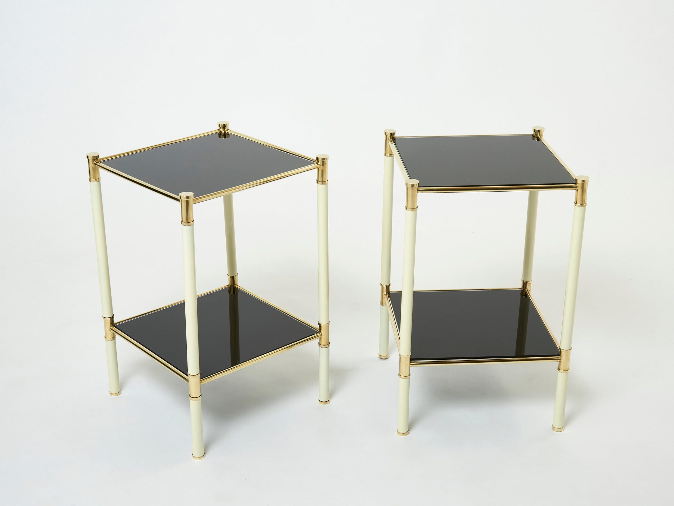 Tables d’Appoint Tommaso Barbi : Élégance Italienne des Années 70