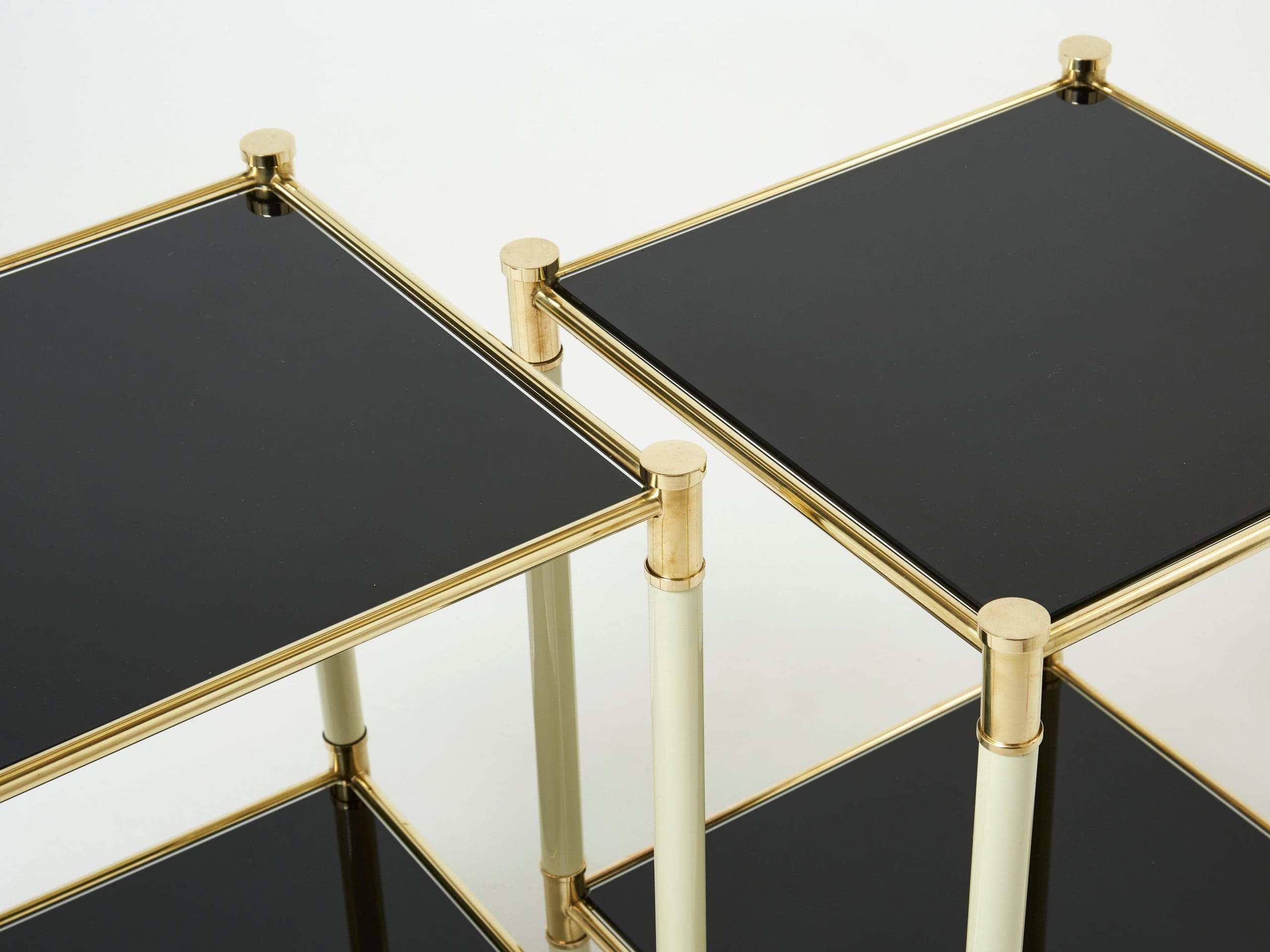 Tables d’Appoint Tommaso Barbi : Élégance Italienne des Années 70