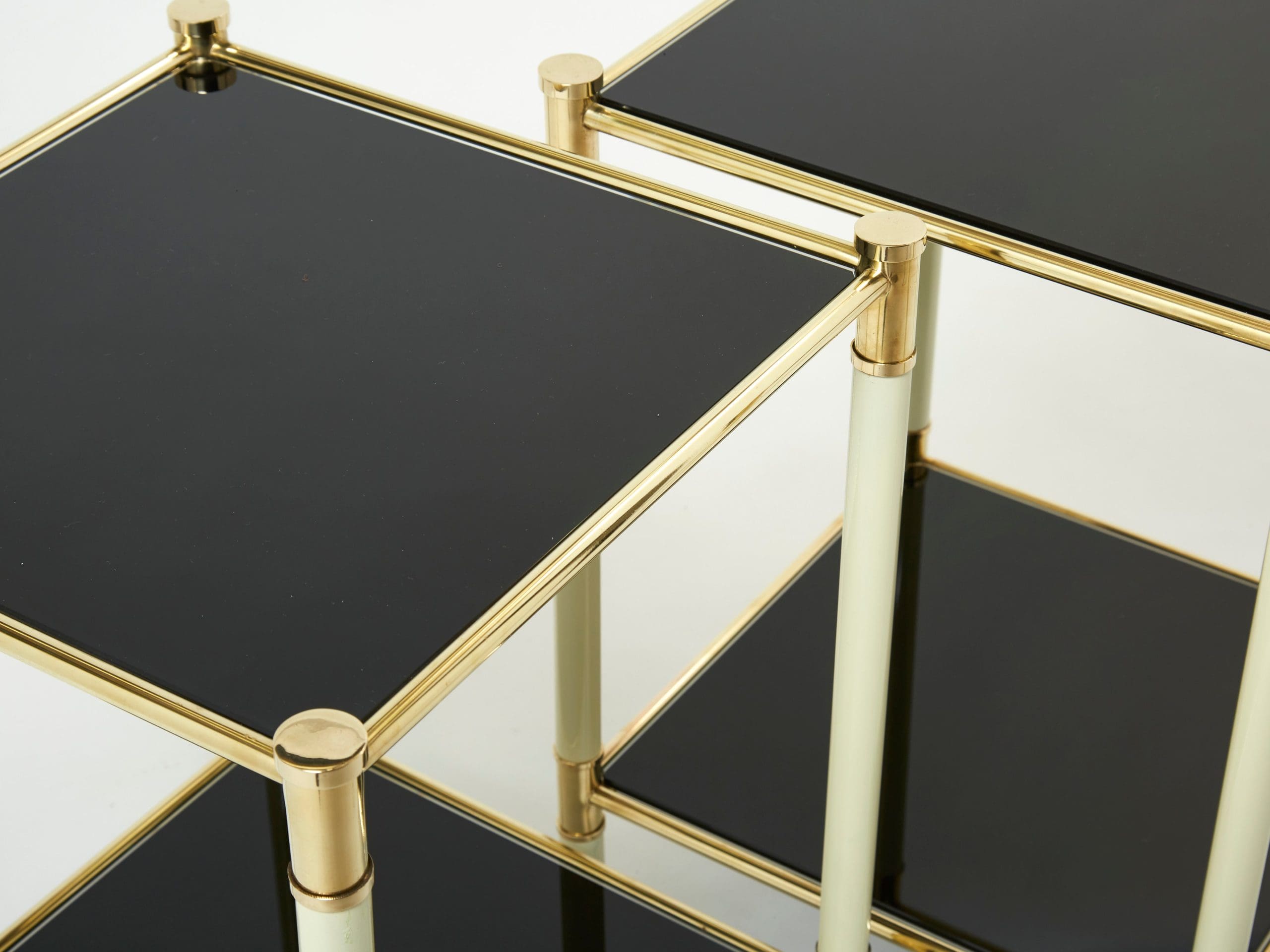 Tables d’Appoint Tommaso Barbi : Élégance Italienne des Années 70
