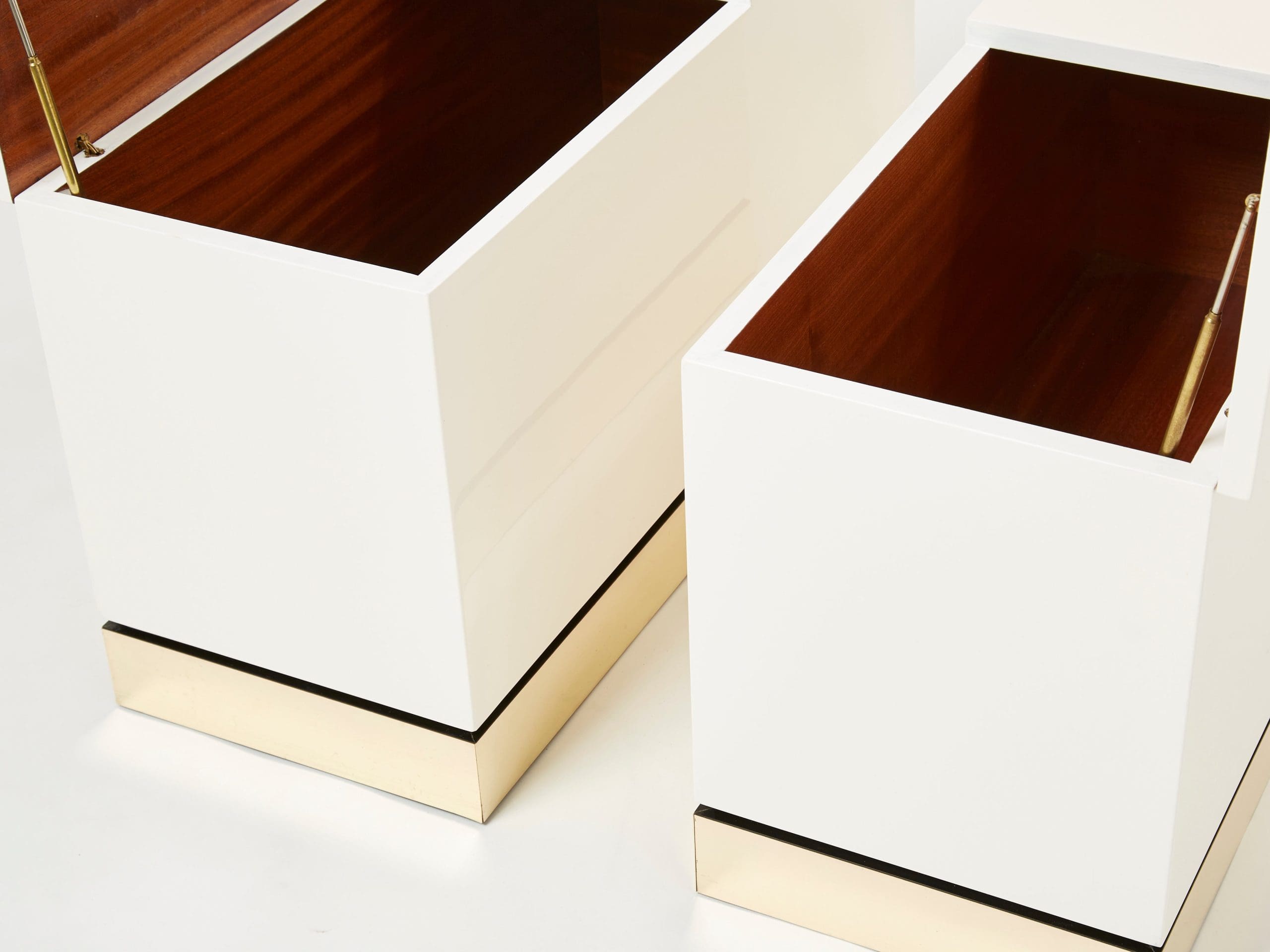 Tables Coffres Design par J.C. Mahey, 1970s