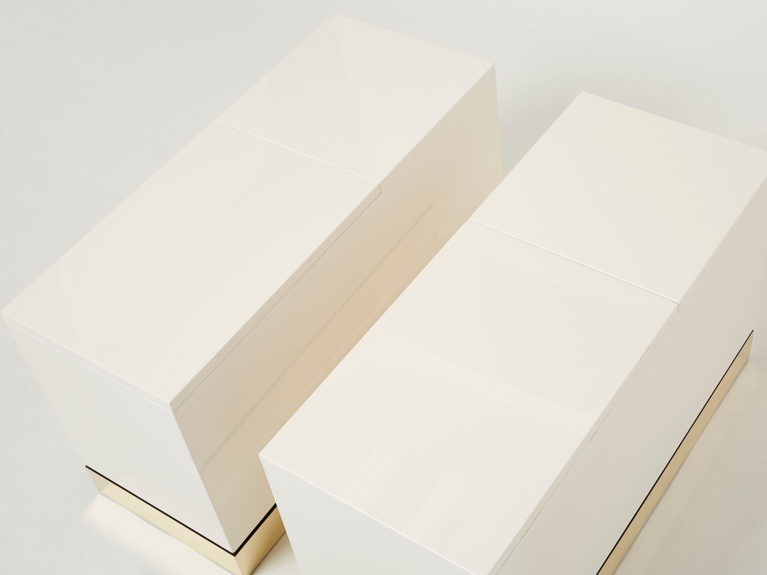 Tables Coffres Design par J.C. Mahey, 1970s