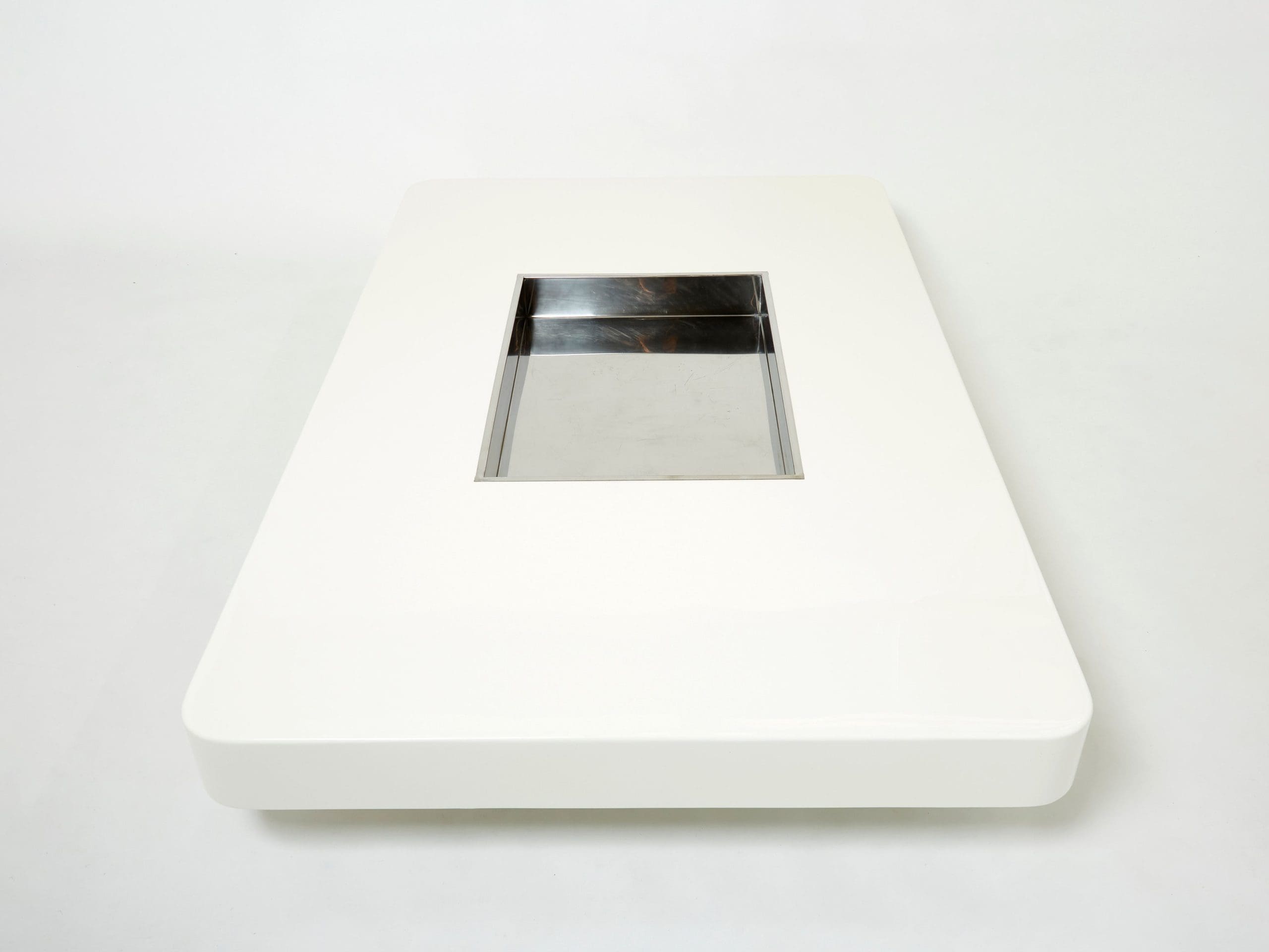 Table Basse Bar XL Willy Rizzo : Chef-d’œuvre du Design Italien des Années 70
